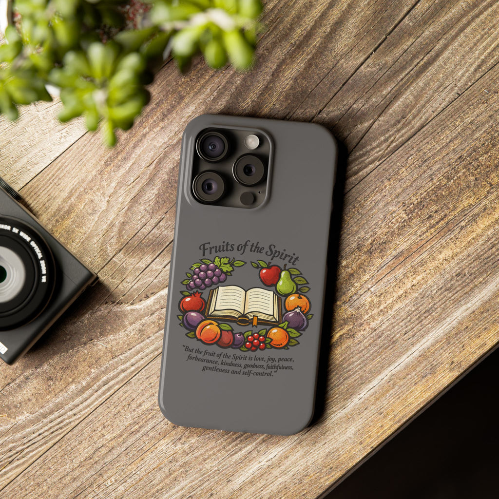 Fruits of the Spirit Slim Phone Cases