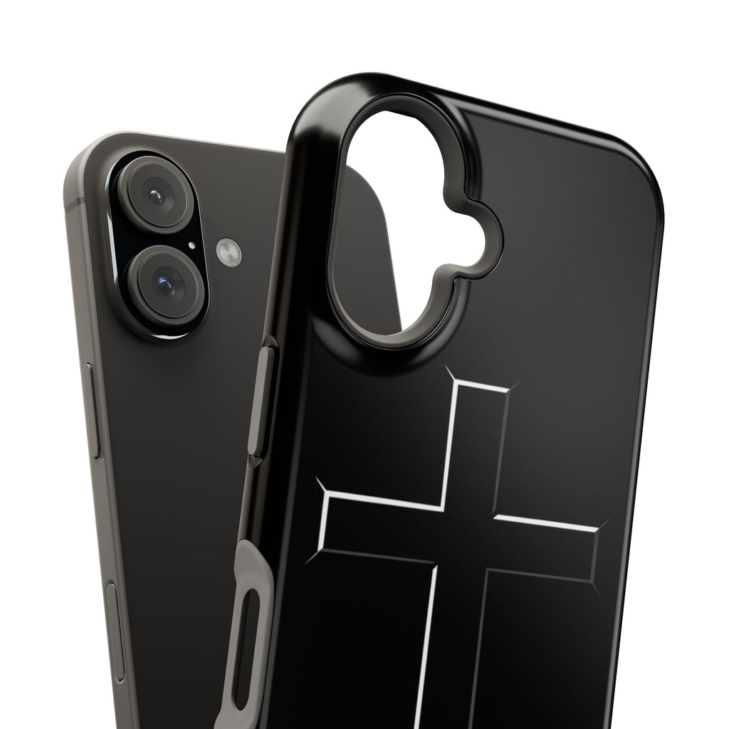 Cross Magnetic Impact-Resistant Cases