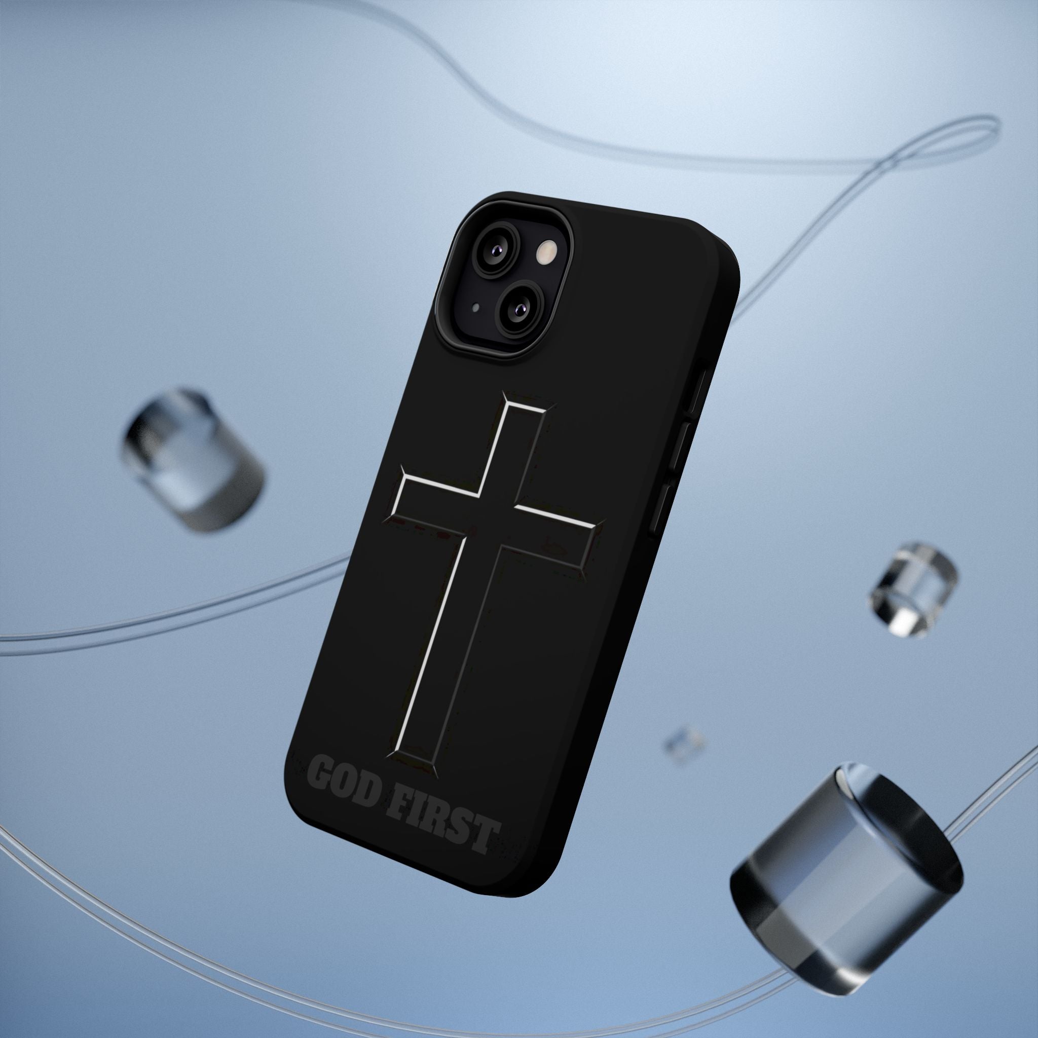 Cross Magnetic Impact-Resistant Cases