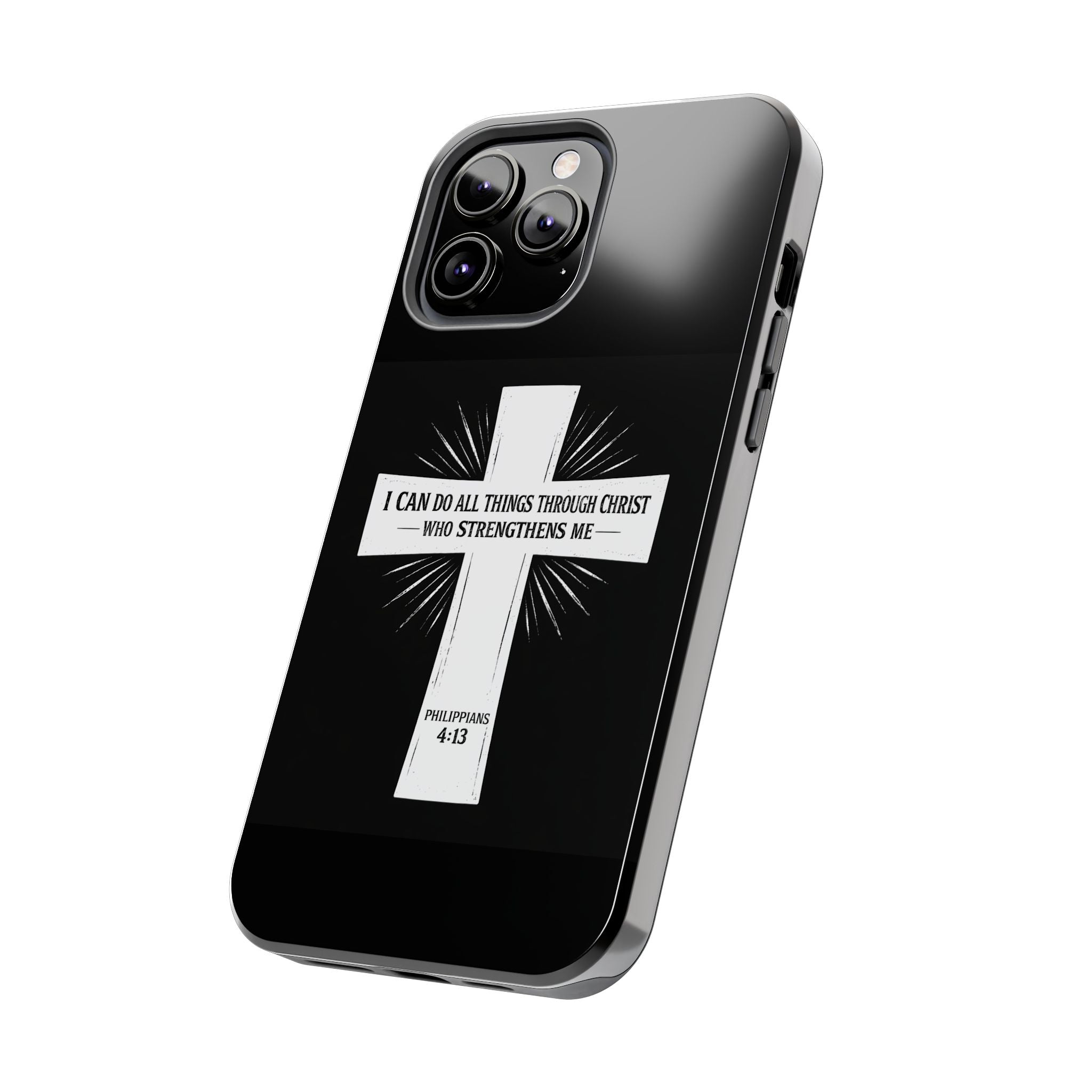 Philippians 4:13 Tough Phone Cases