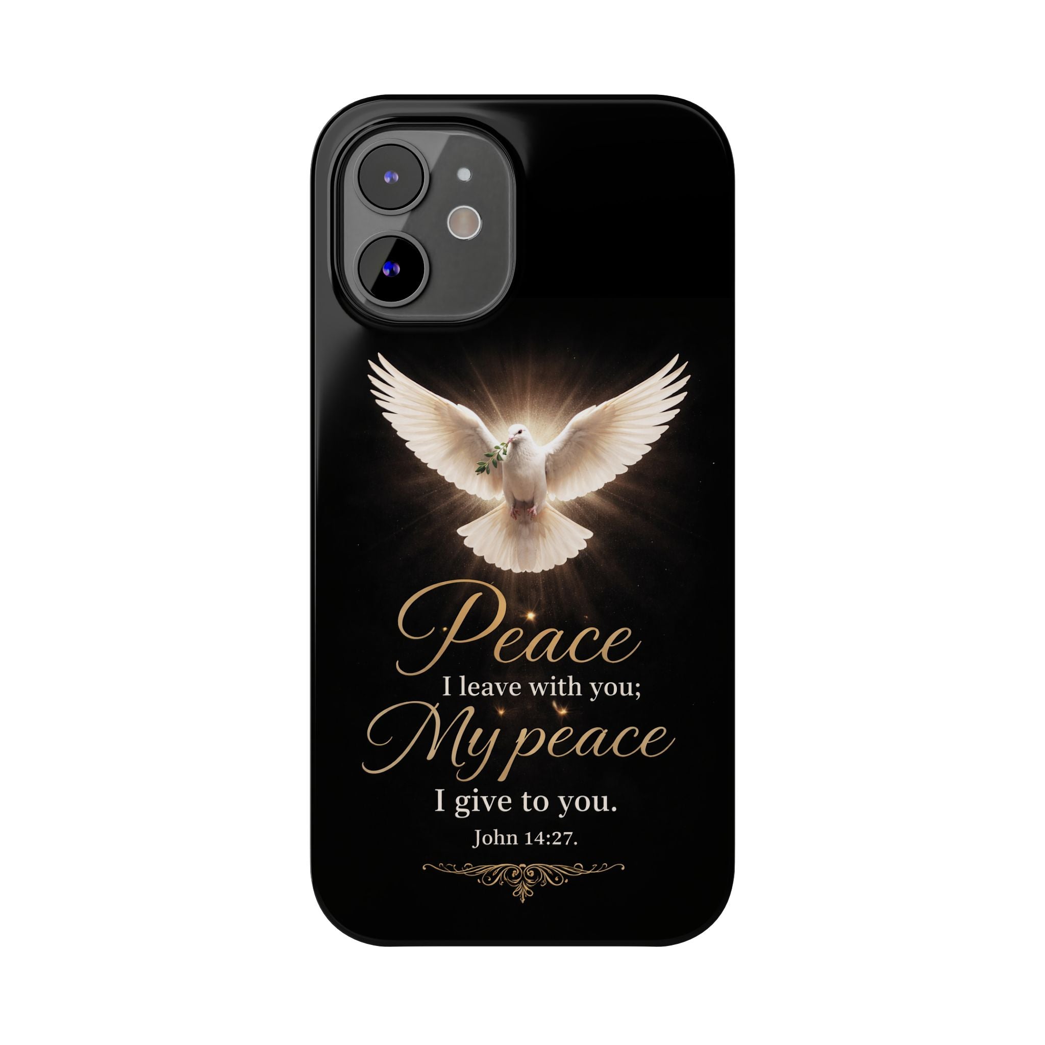 John 14:27 Slim Phone Cases