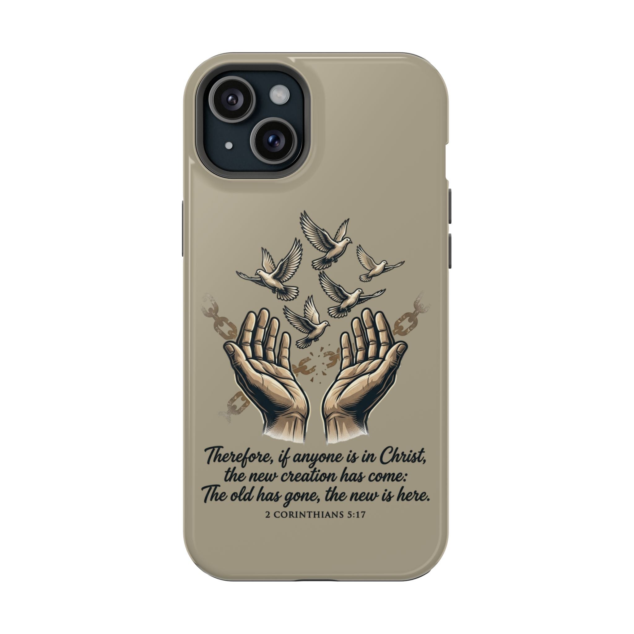 2 Corinthians 5:17 Magnetic Impact-Resistant Cases