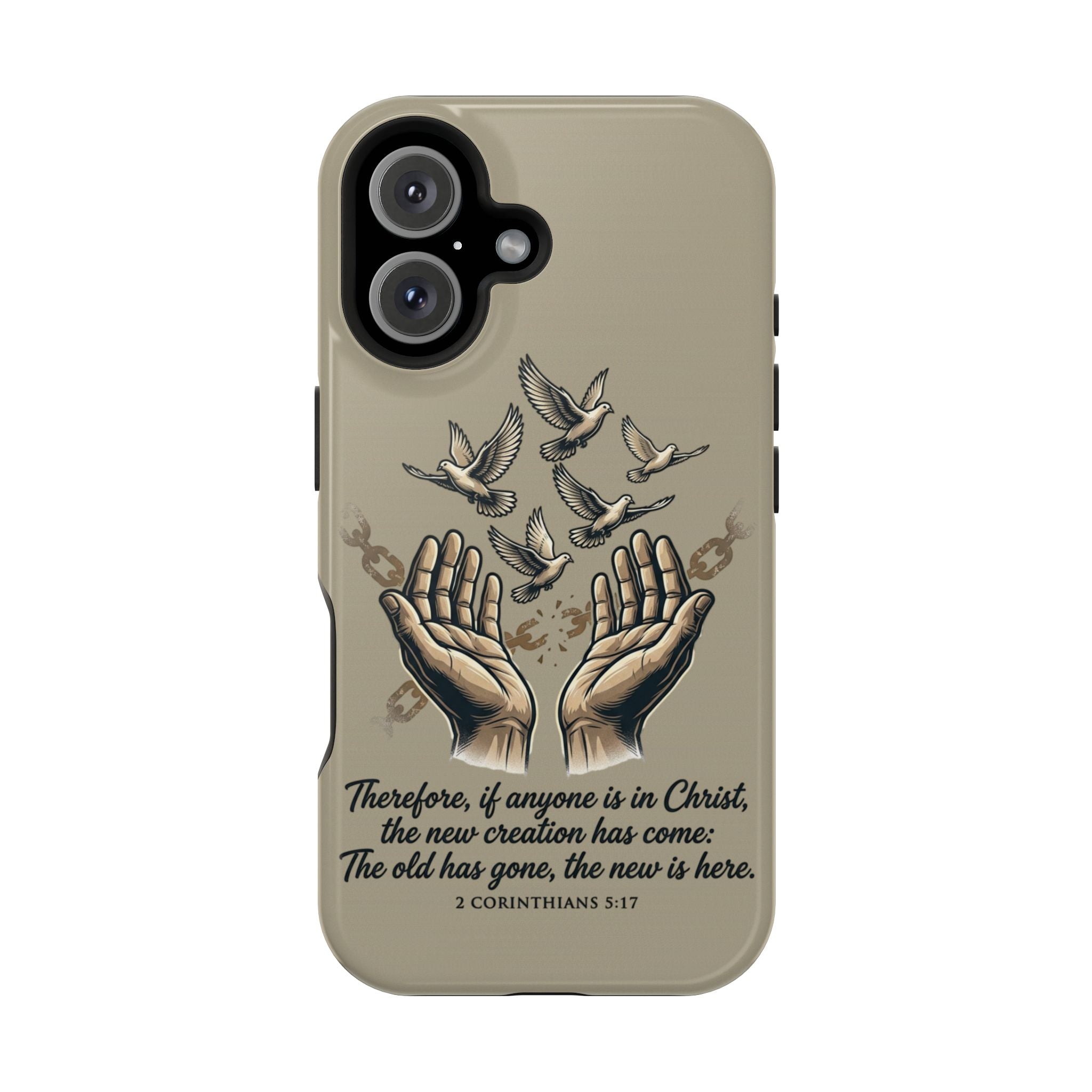 2 Corinthians 5:17 Magnetic Impact-Resistant Cases