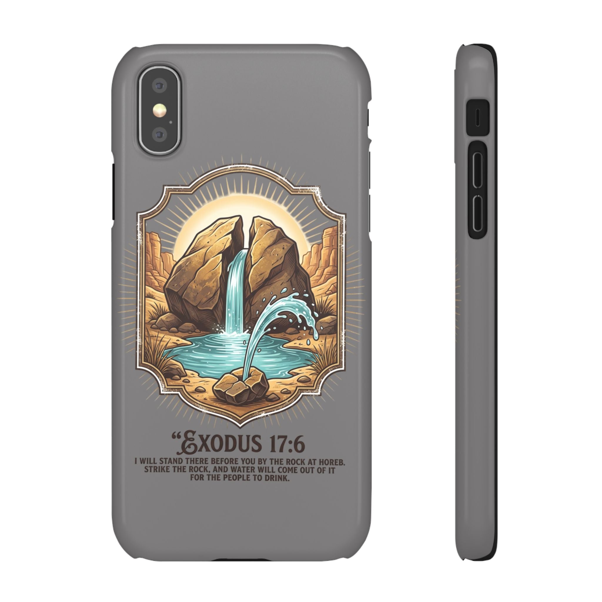 Exodus 17:6 Snap Cases