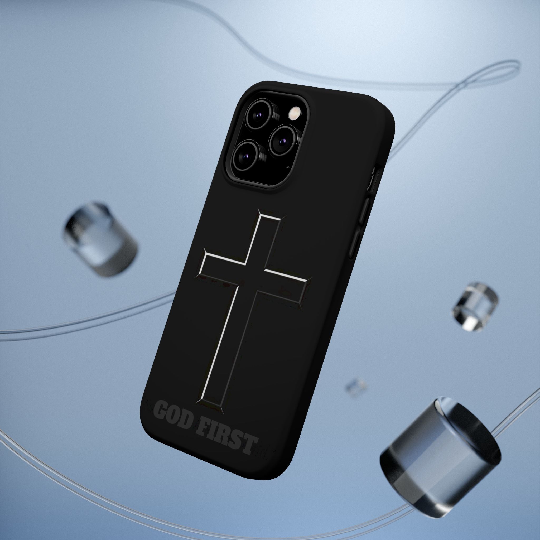 Cross Magnetic Impact-Resistant Cases