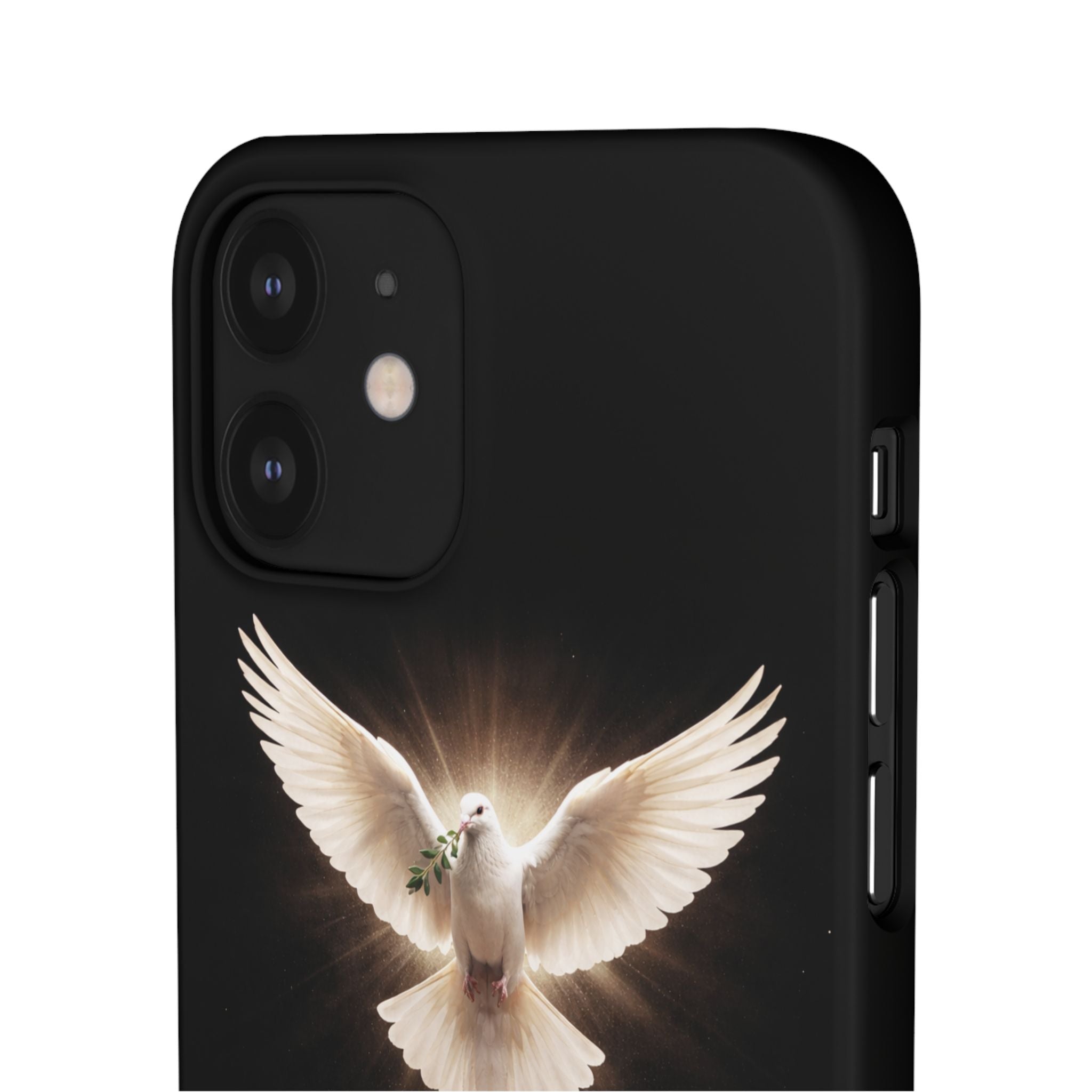 Dove with John 14:27 with Snap Cases