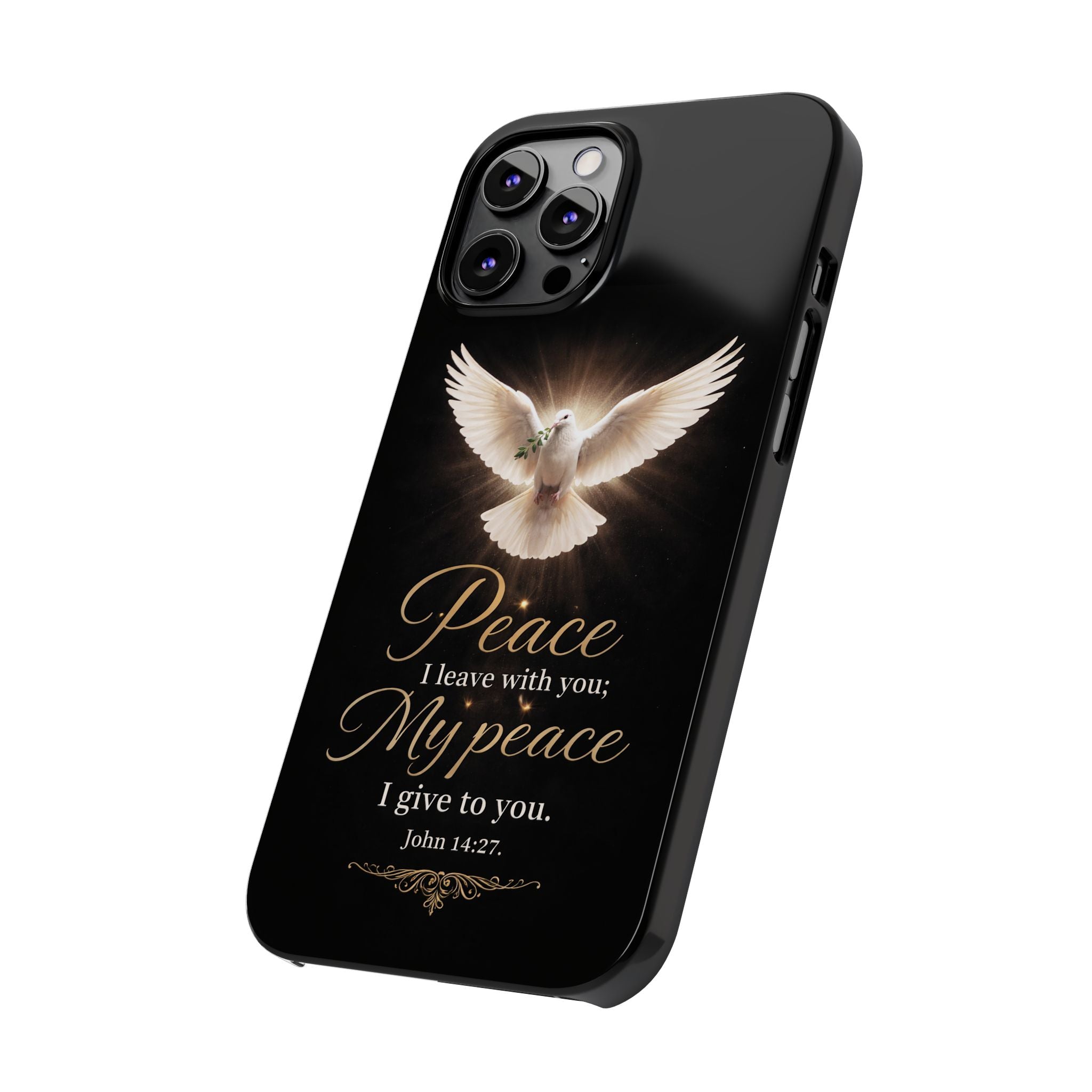 John 14:27 Slim Phone Cases