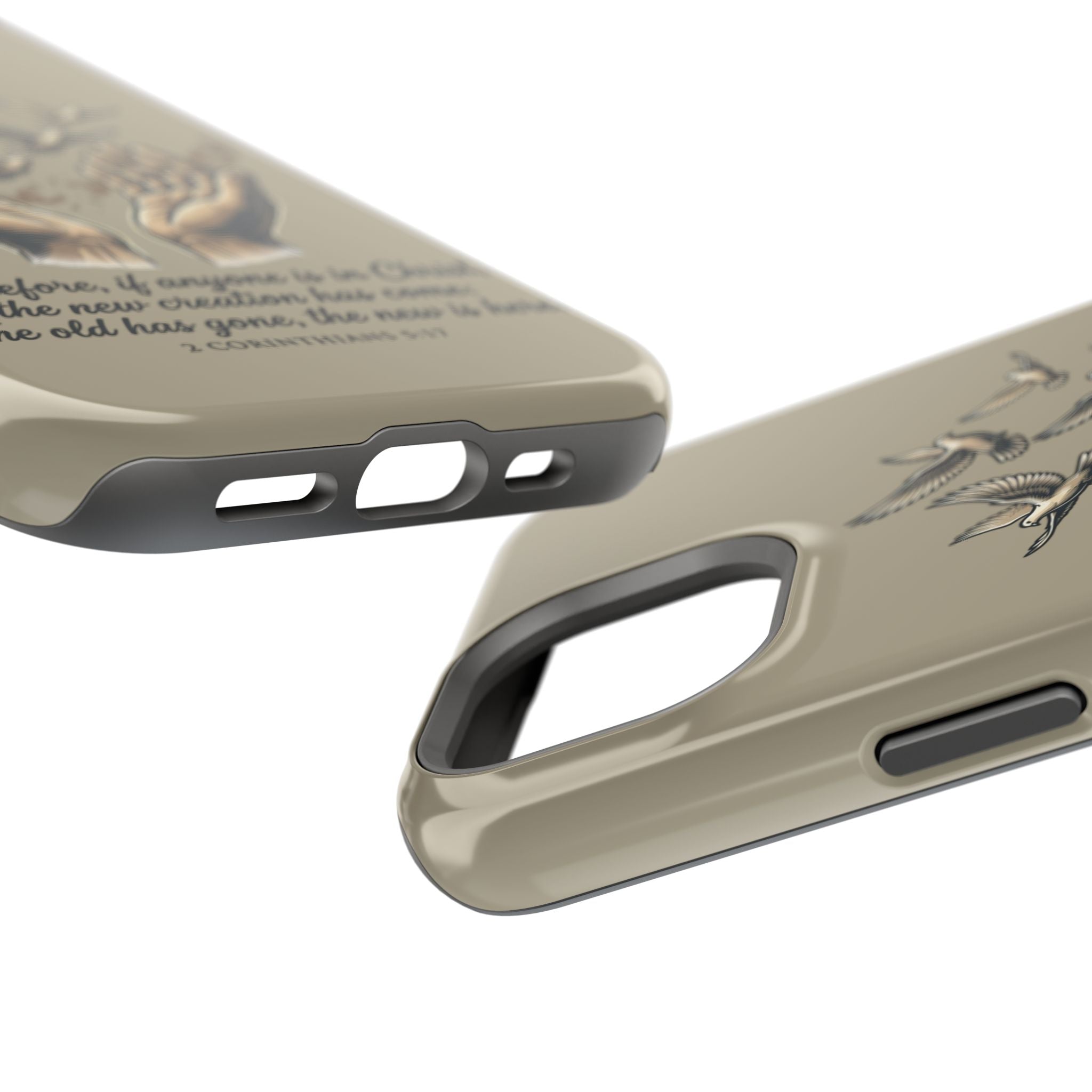 2 Corinthians 5:17 Magnetic Impact-Resistant Cases