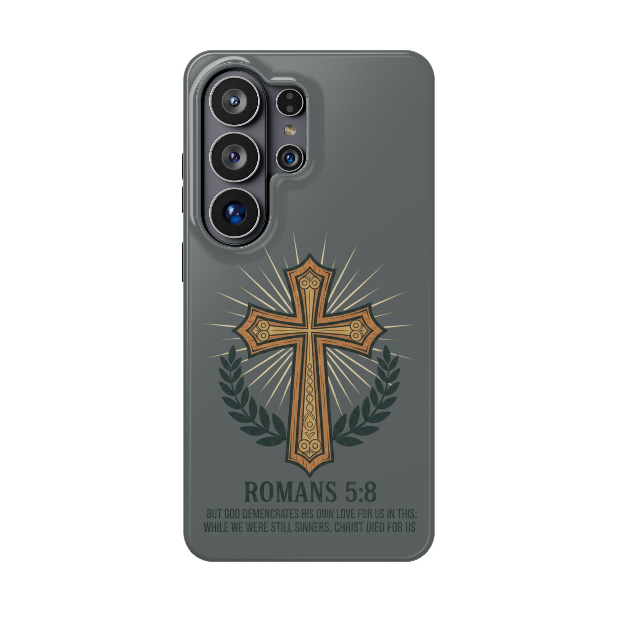 Romans 5:8 Magnetic Impact-Resistant Cases