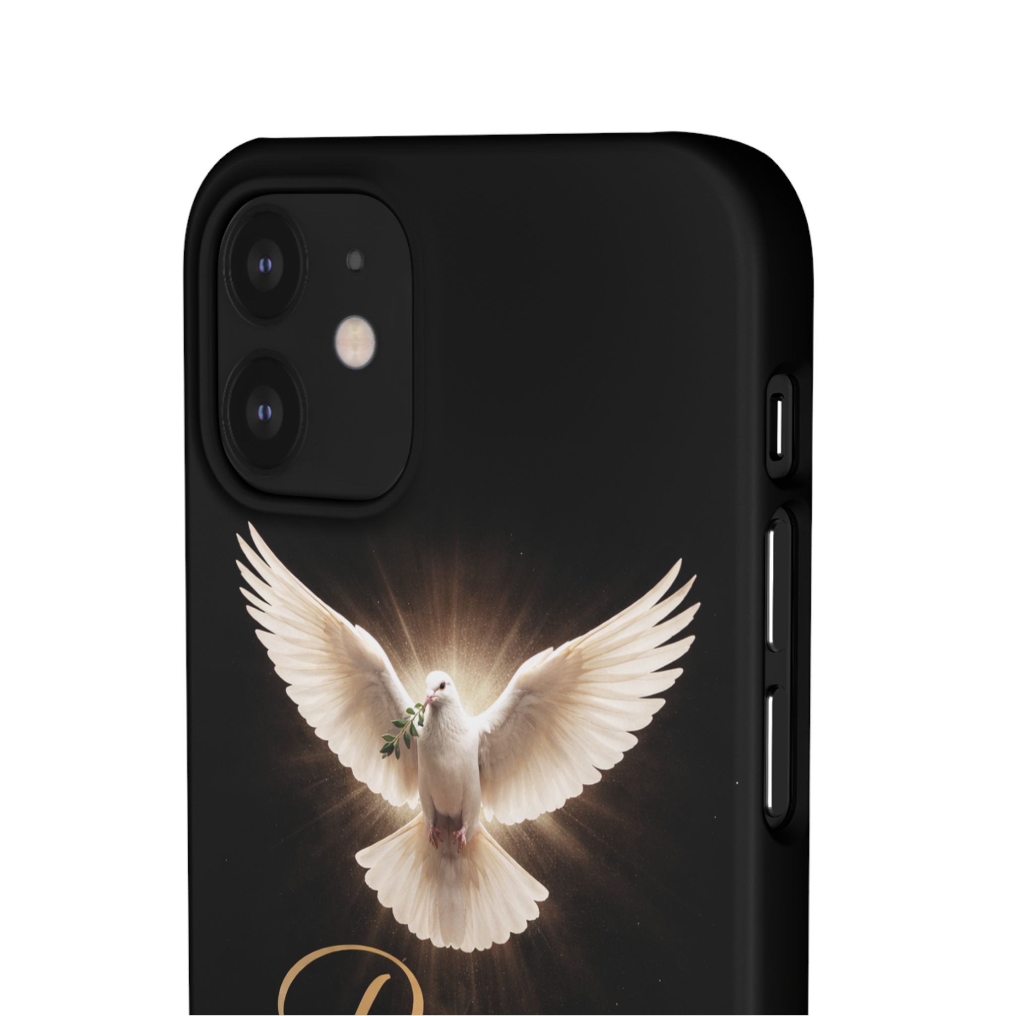 Dove with John 14:27 with Snap Cases