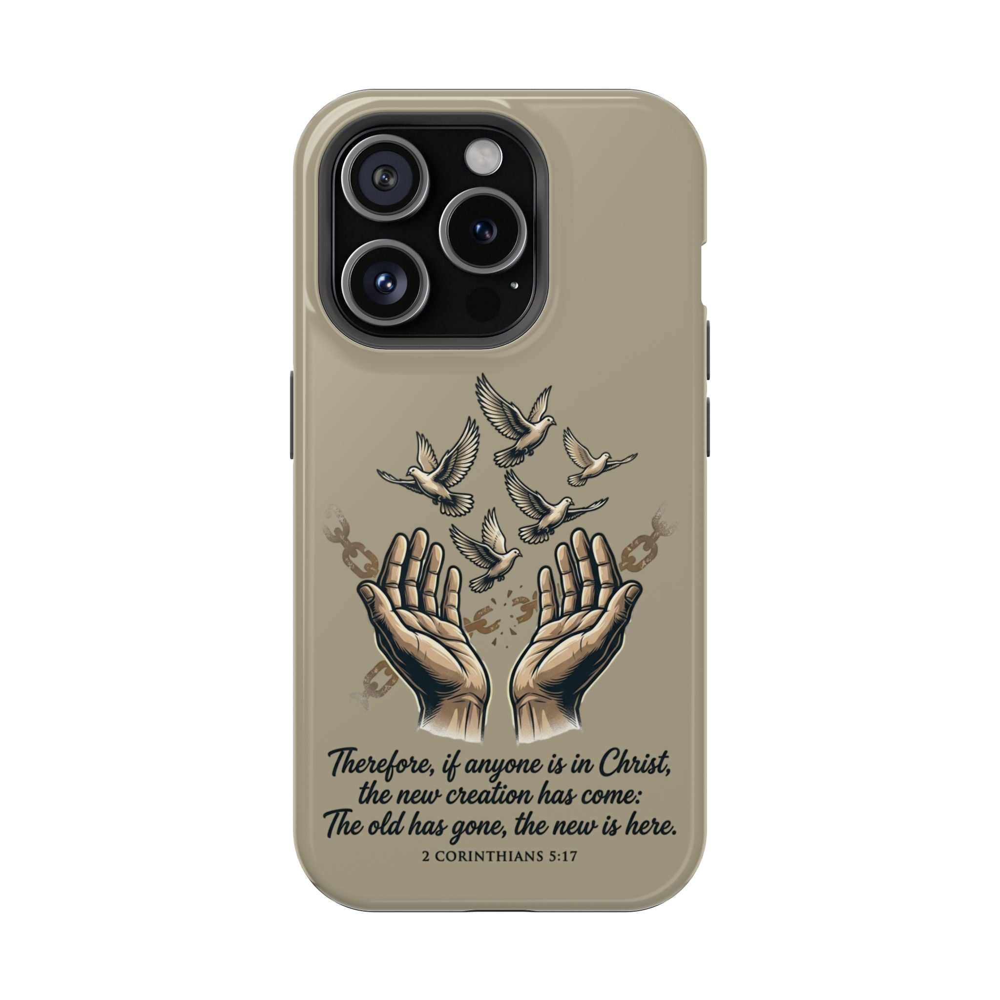 2 Corinthians 5:17 Magnetic Impact-Resistant Cases