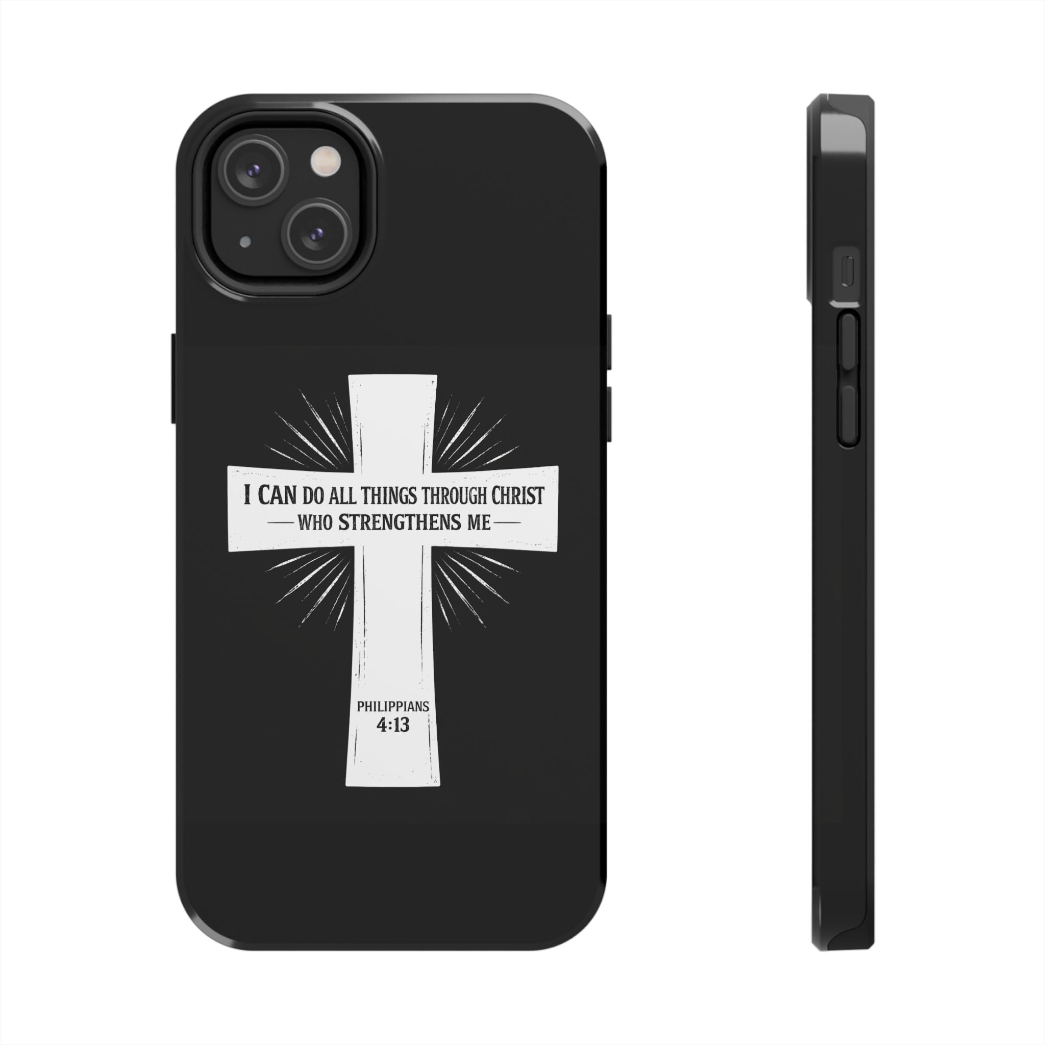 Philippians 4:13 Tough Phone Cases