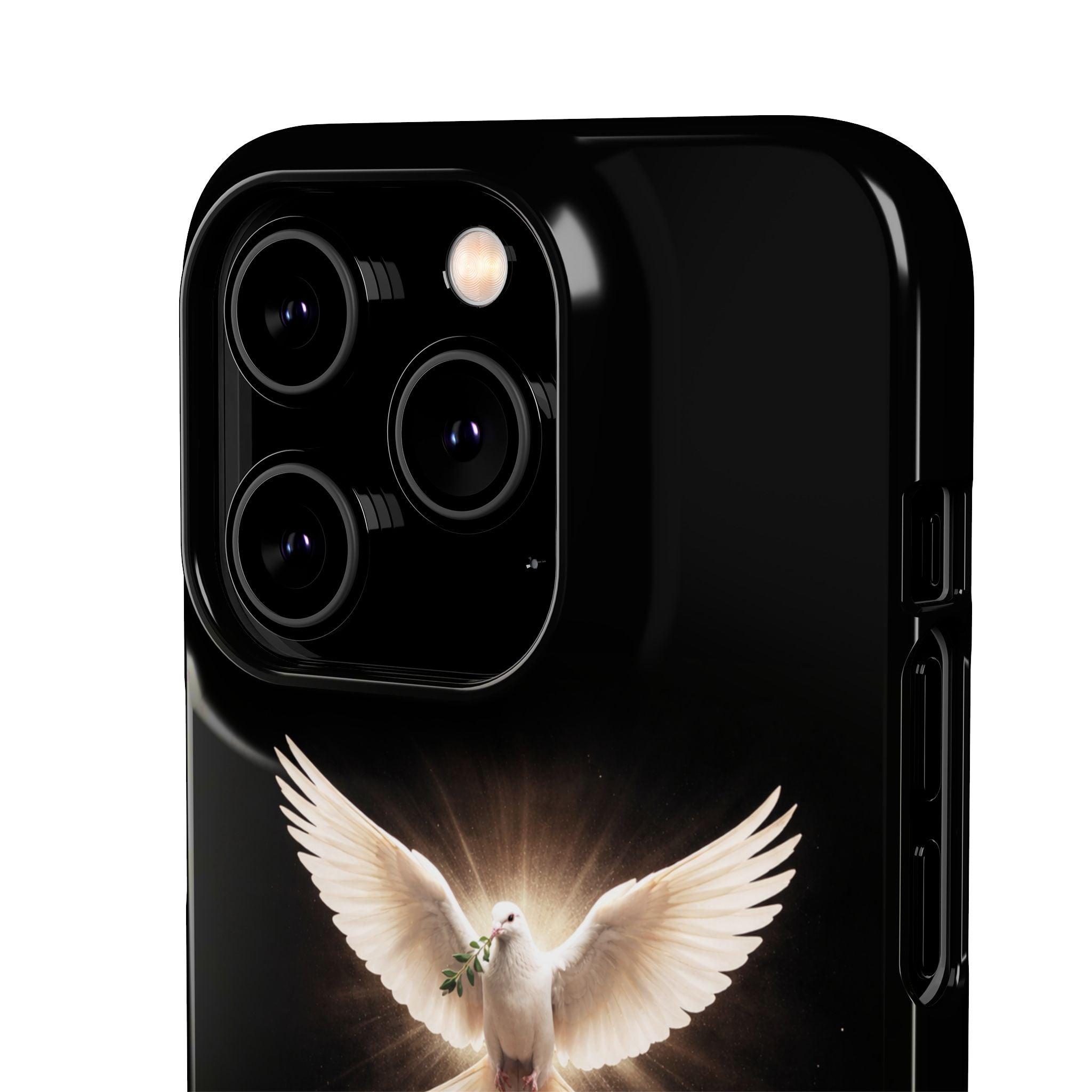 Dove with John 14:27 with Snap Cases