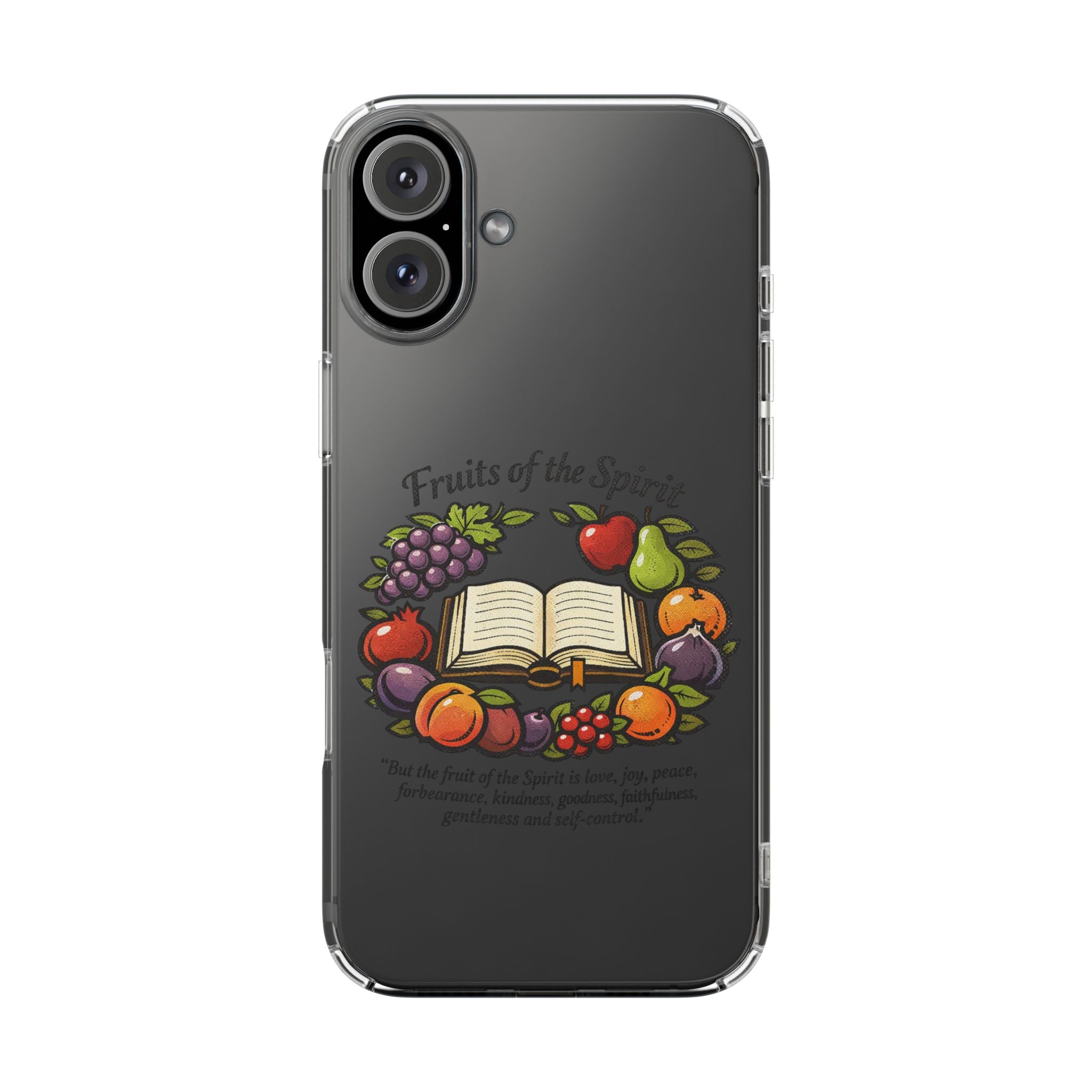 Fruits of the spirit Clear Impact-Resistant Cases