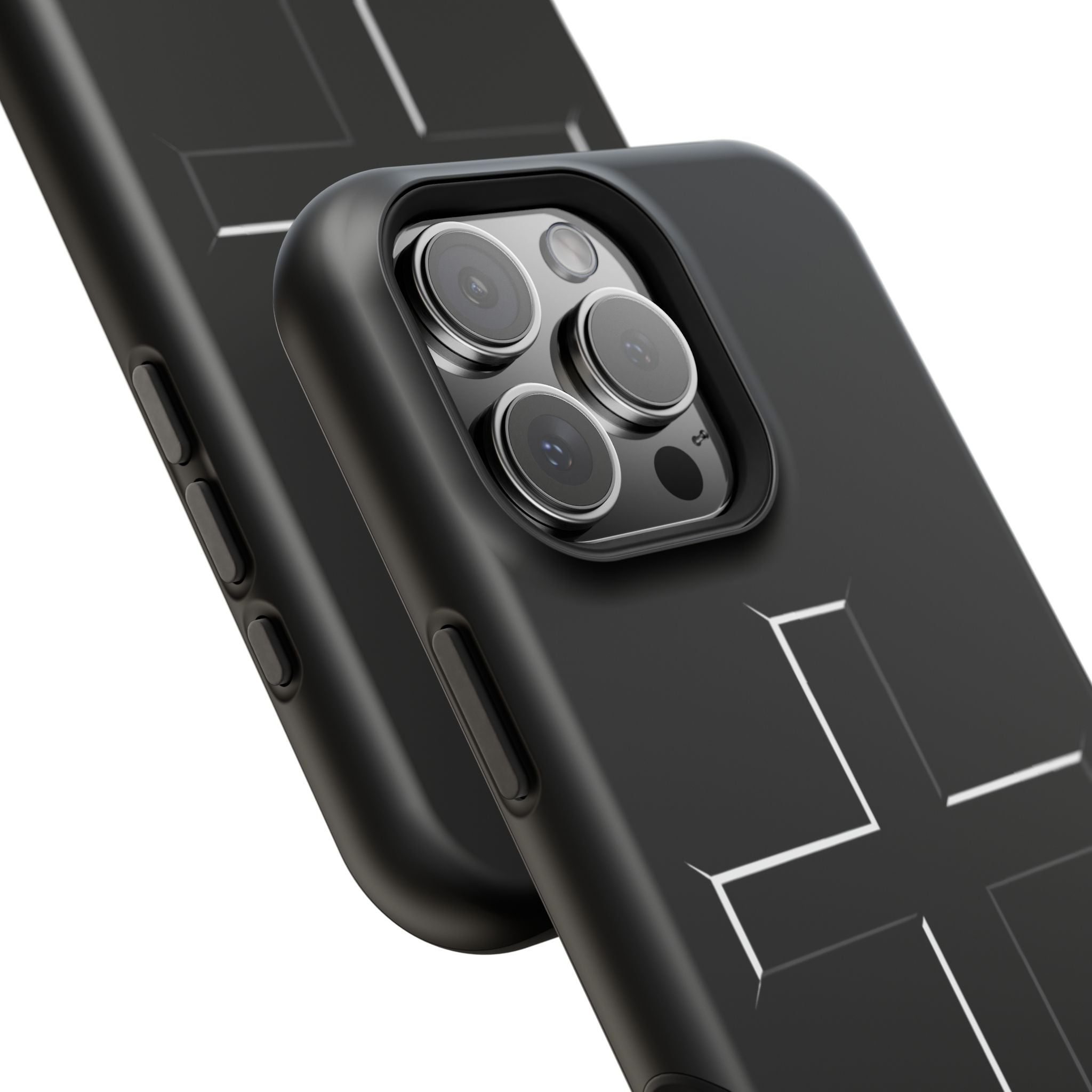 Cross Magnetic Impact-Resistant Cases