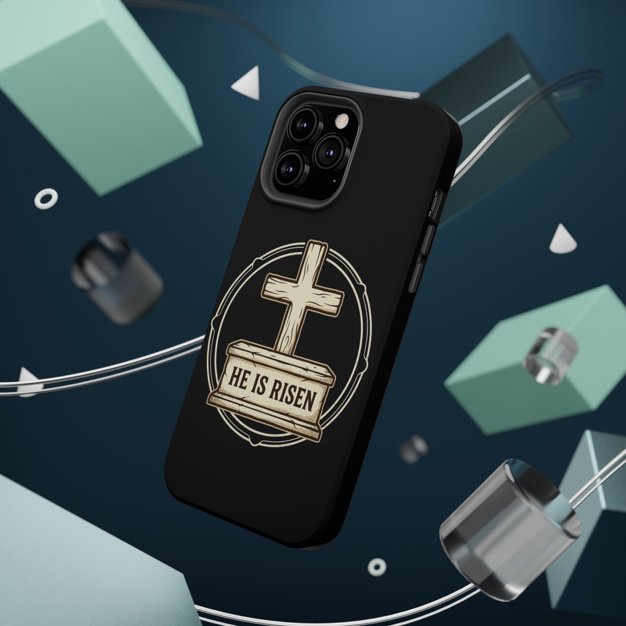 He is Risen Magnetic Impact-Resistant Cases