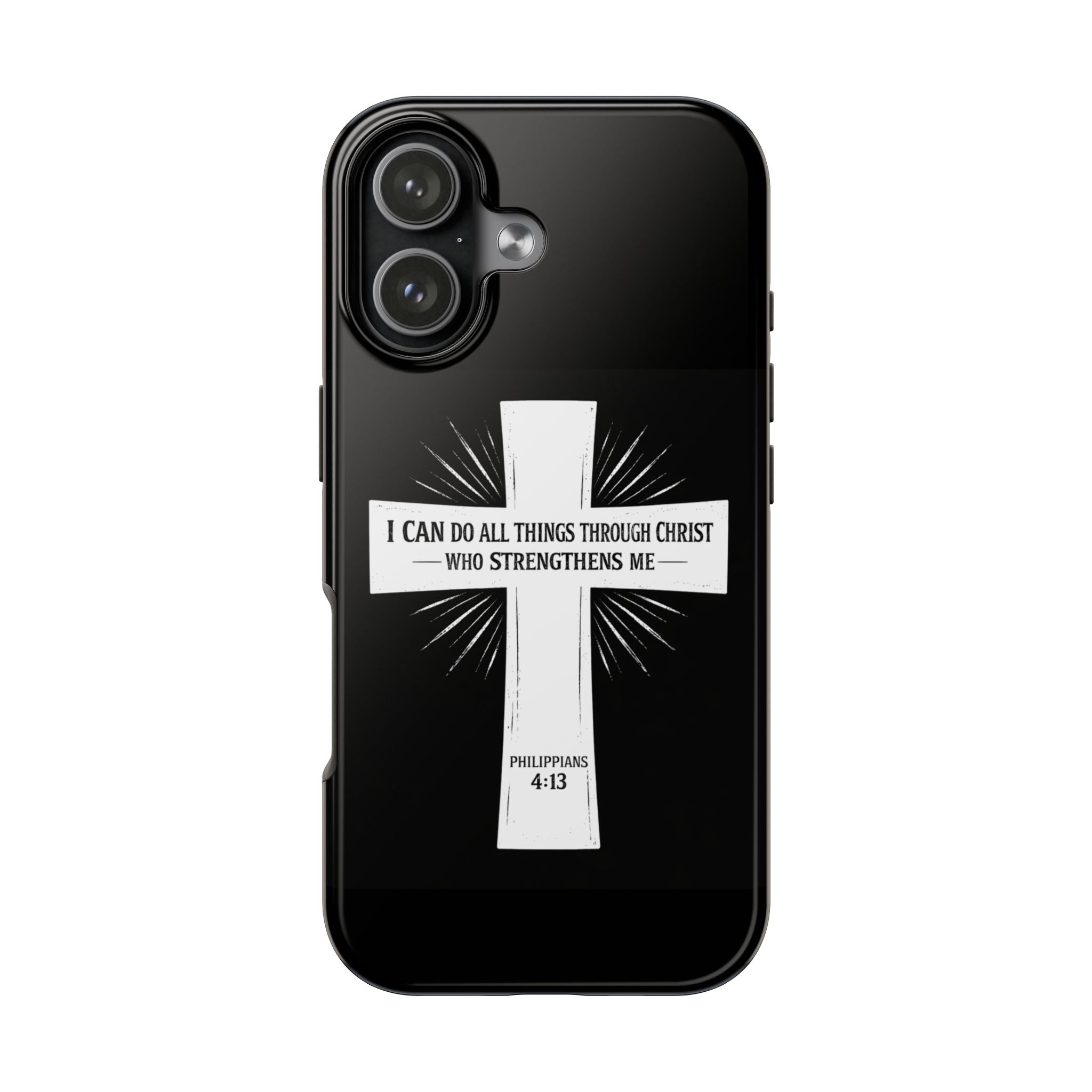 Philippians 4:13 Tough Phone Cases