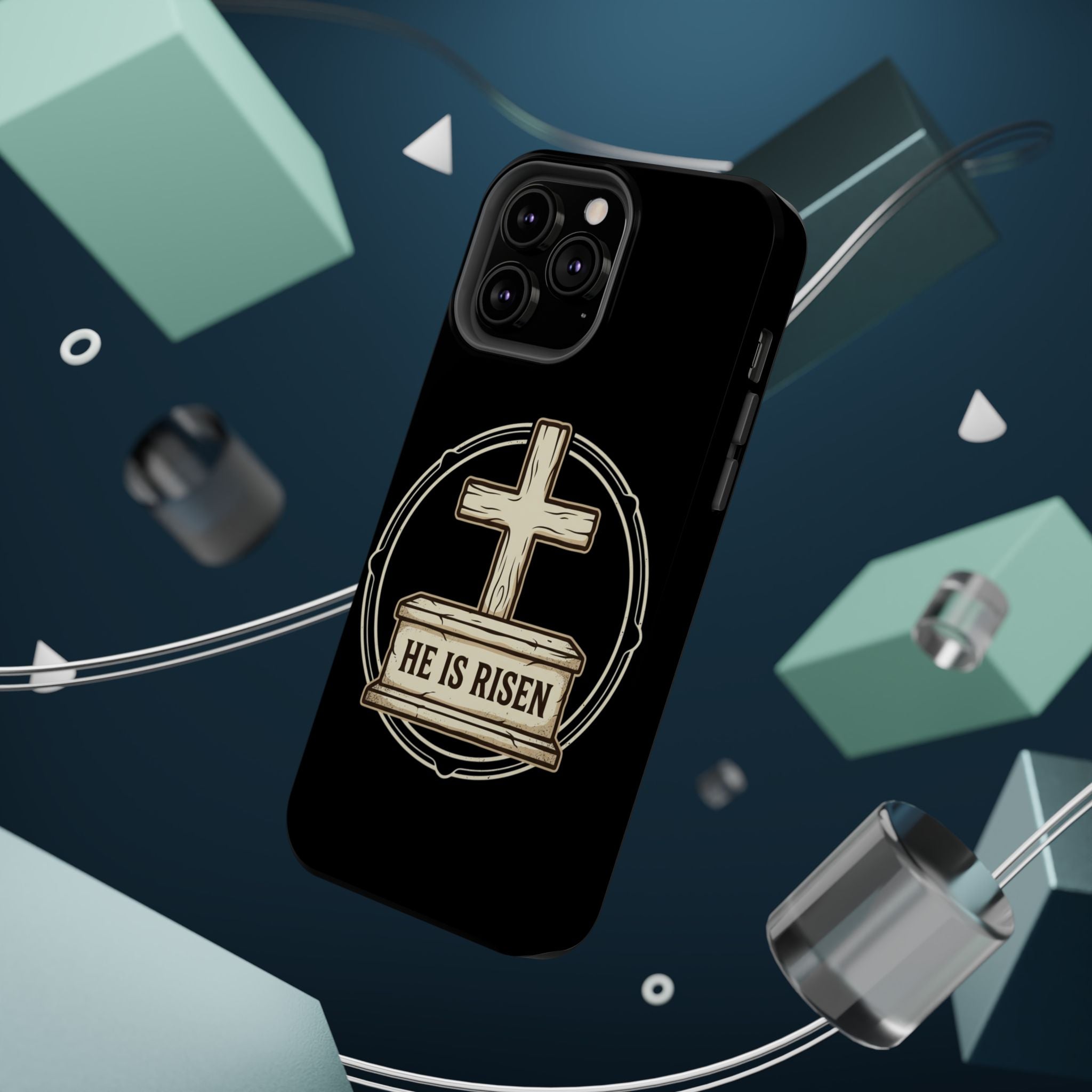 He is Risen Magnetic Impact-Resistant Cases