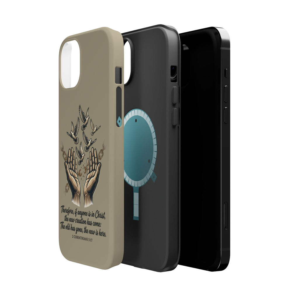 2 Corinthians 5:17 Magnetic Impact-Resistant Cases