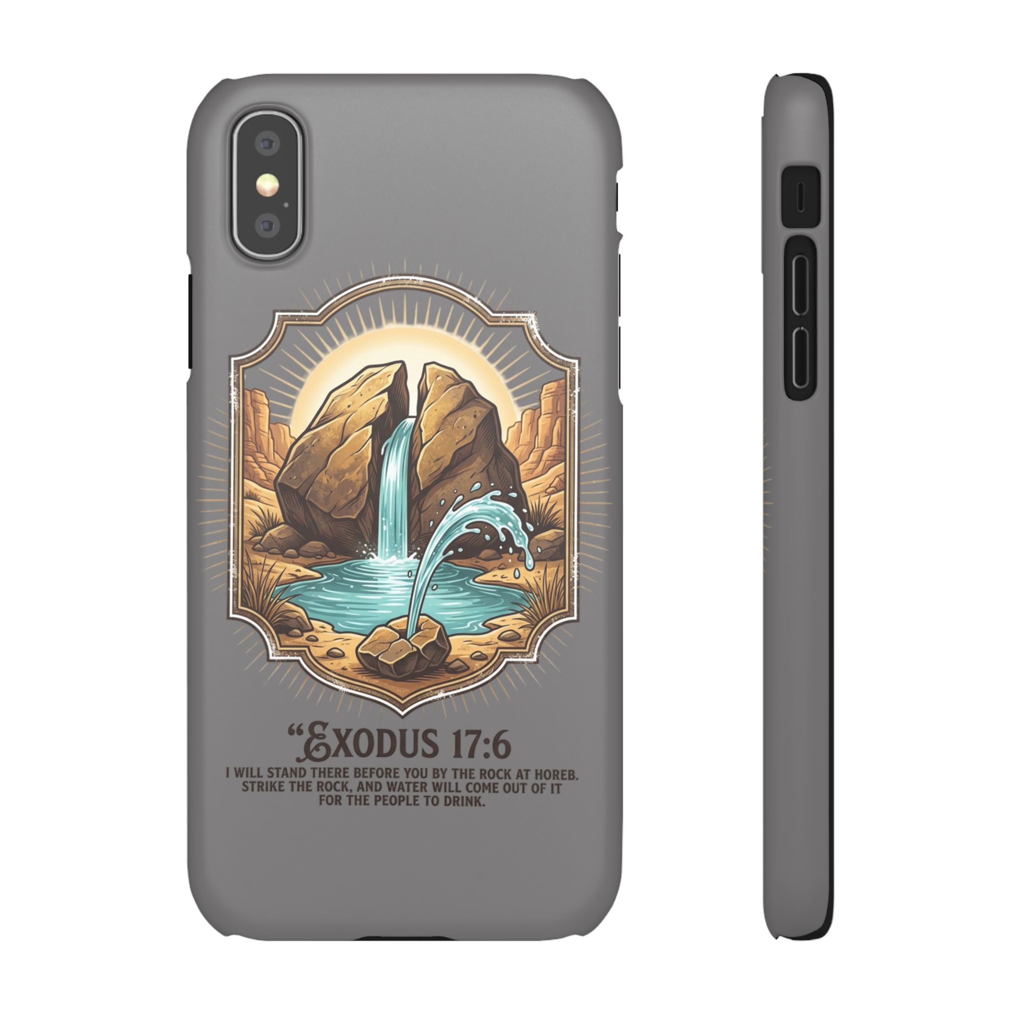 Exodus 17:6 Snap Cases