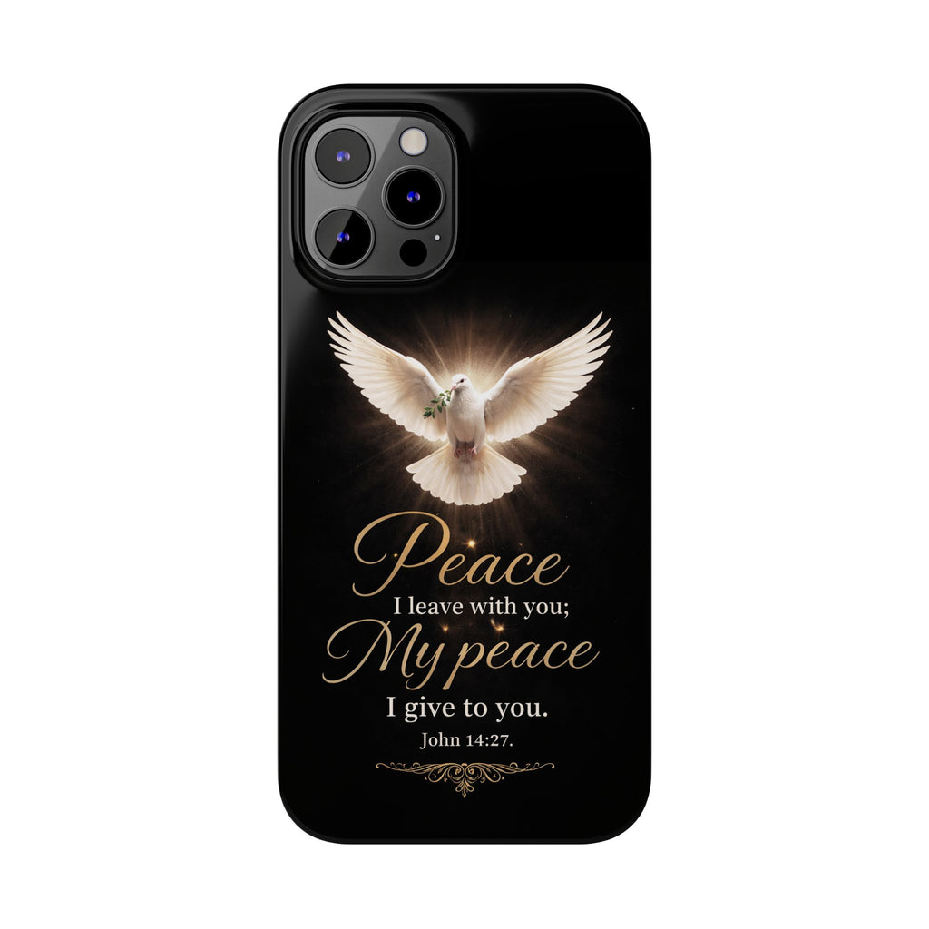 John 14:27 Slim Phone Cases