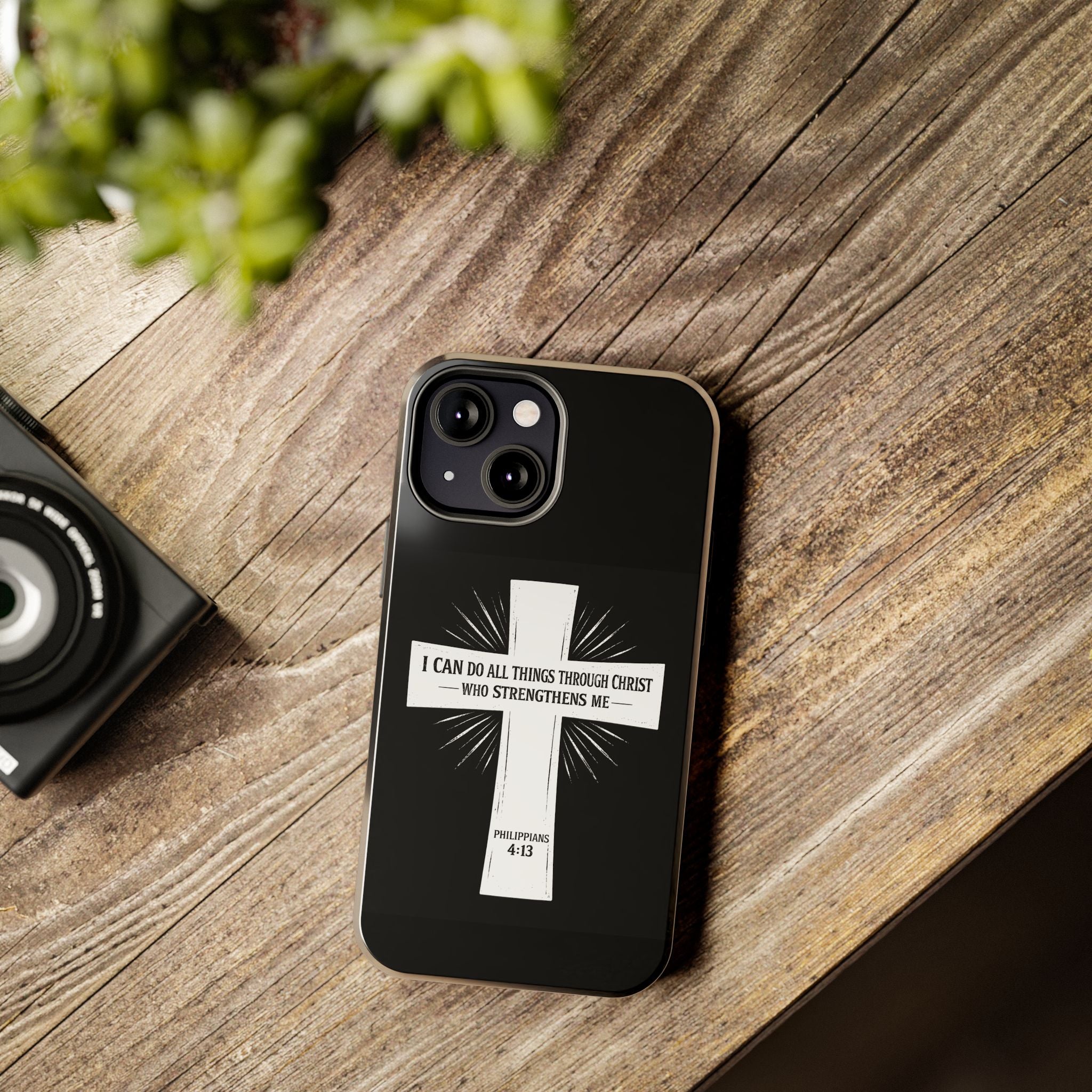 Philippians 4:13 Tough Phone Cases