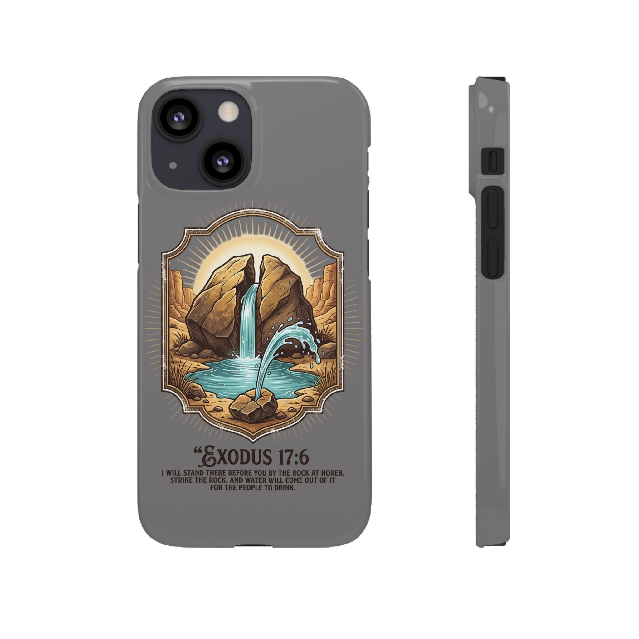 Exodus 17:6 Snap Cases