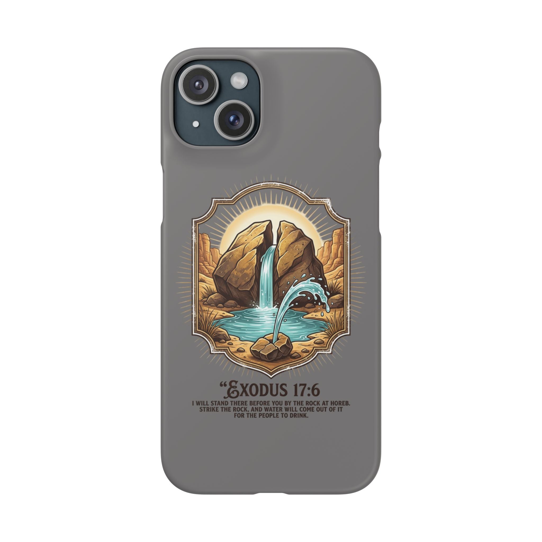 Exodus 17:6 Snap Cases