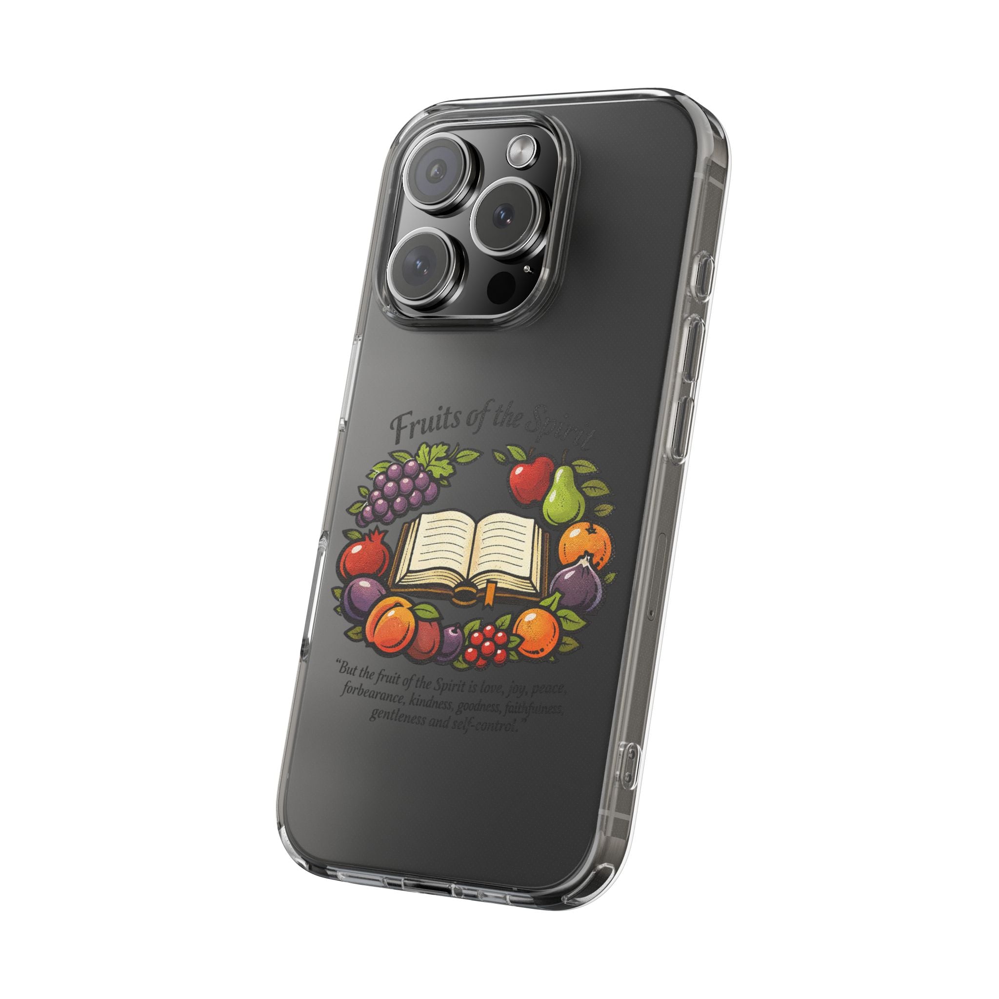 Fruits of the spirit Clear Impact-Resistant Cases