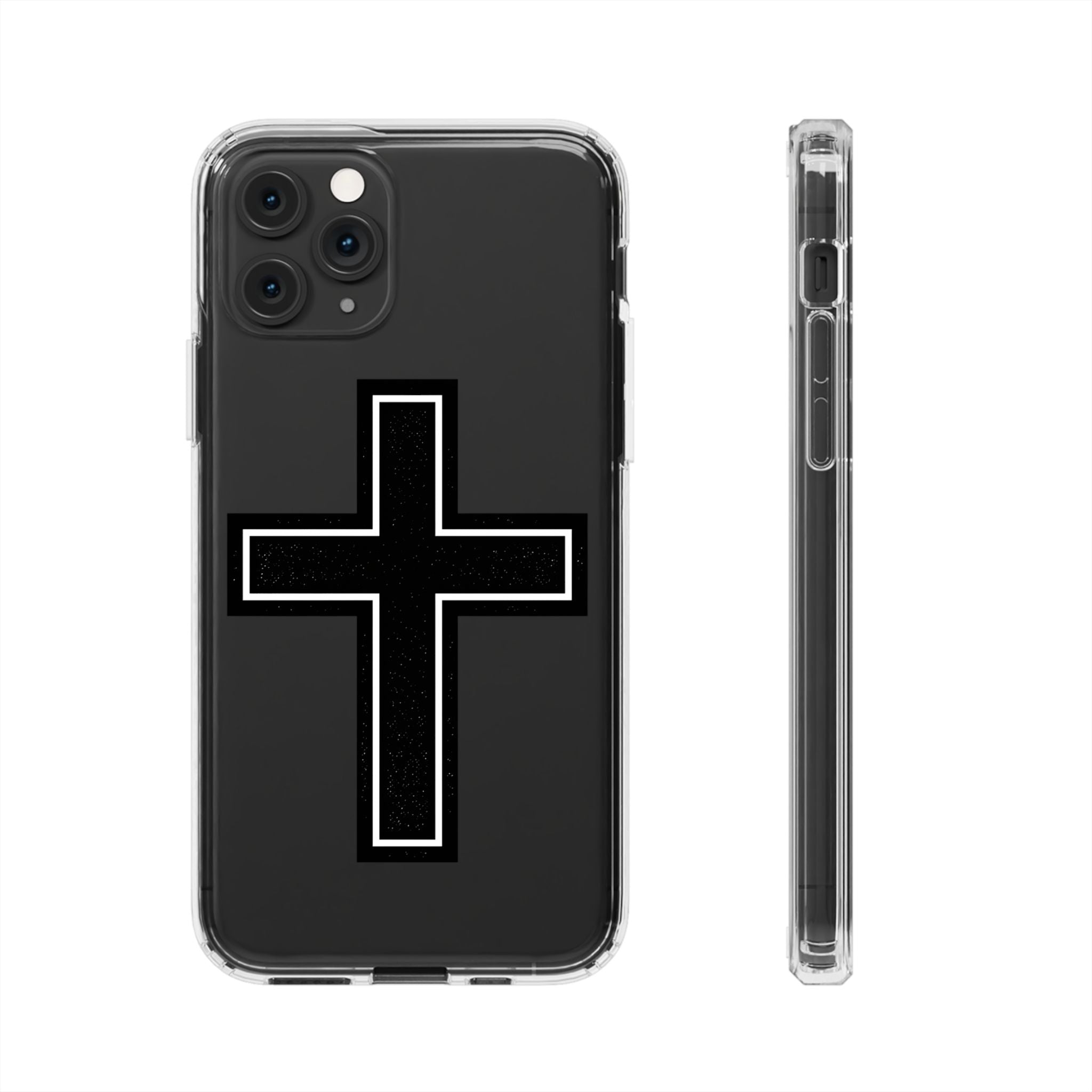 Cross Clear Impact-Resistant Cases