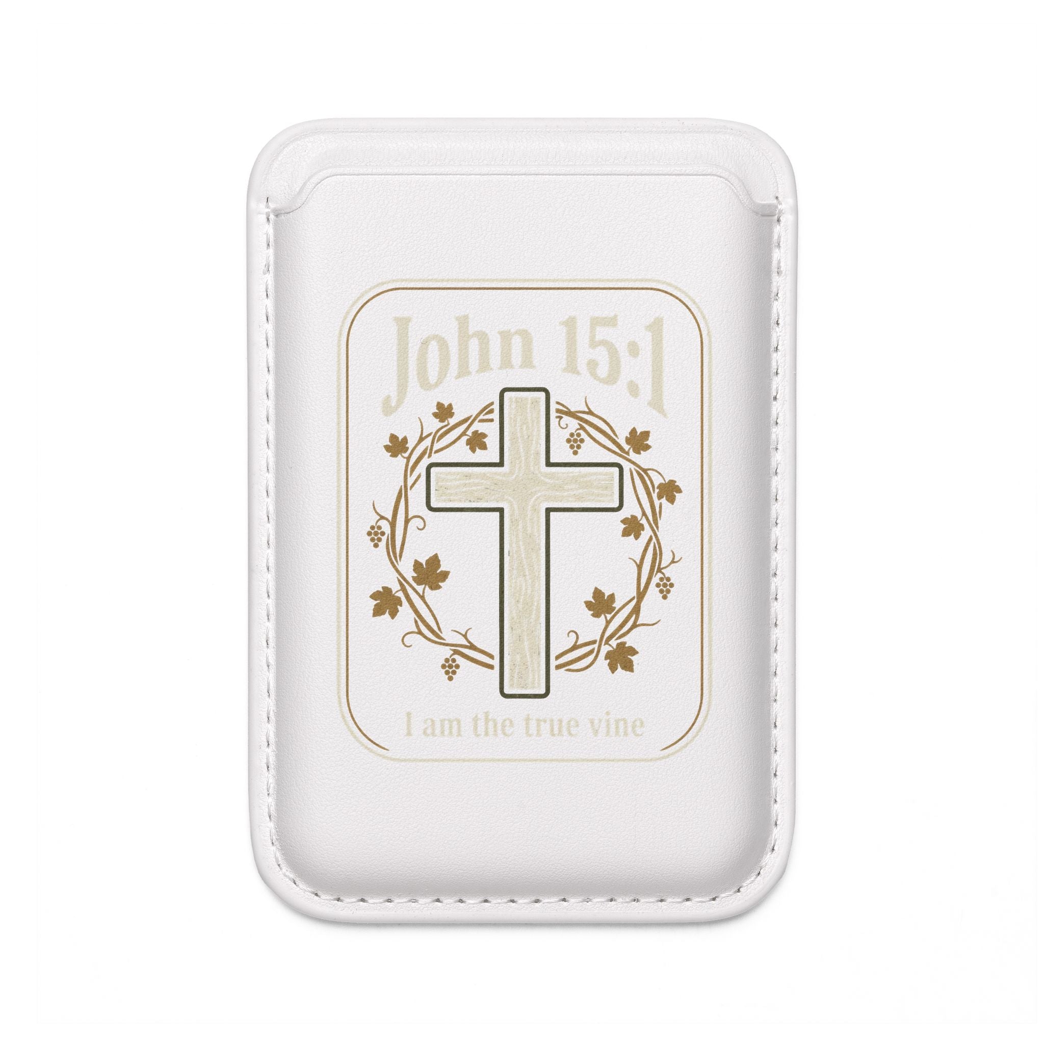 John 15:1 Vegan Wallet (Magsafe® Compatible)