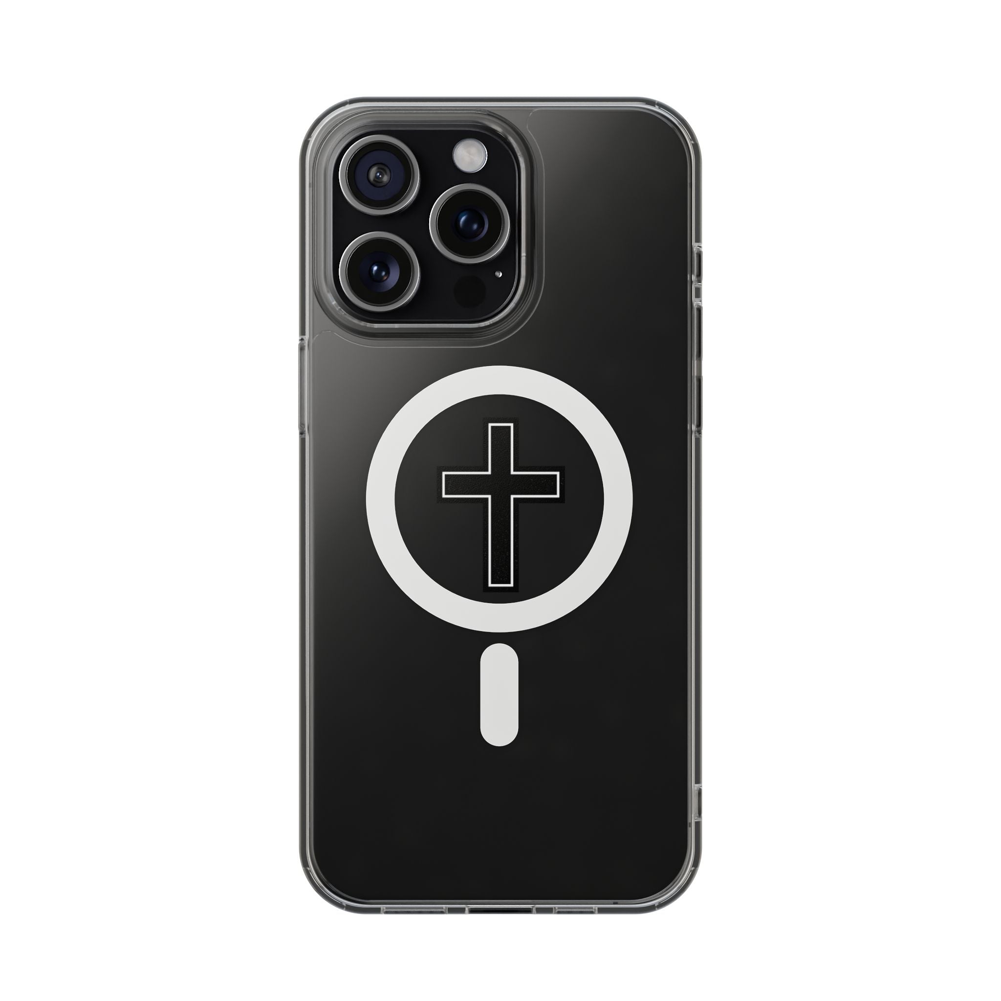 Cross Magnetic Clear Impact-Resistant Cases