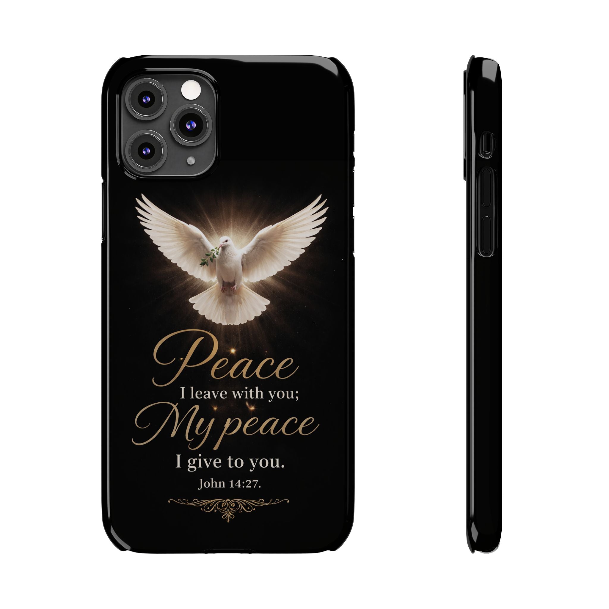 John 14:27 Slim Phone Cases