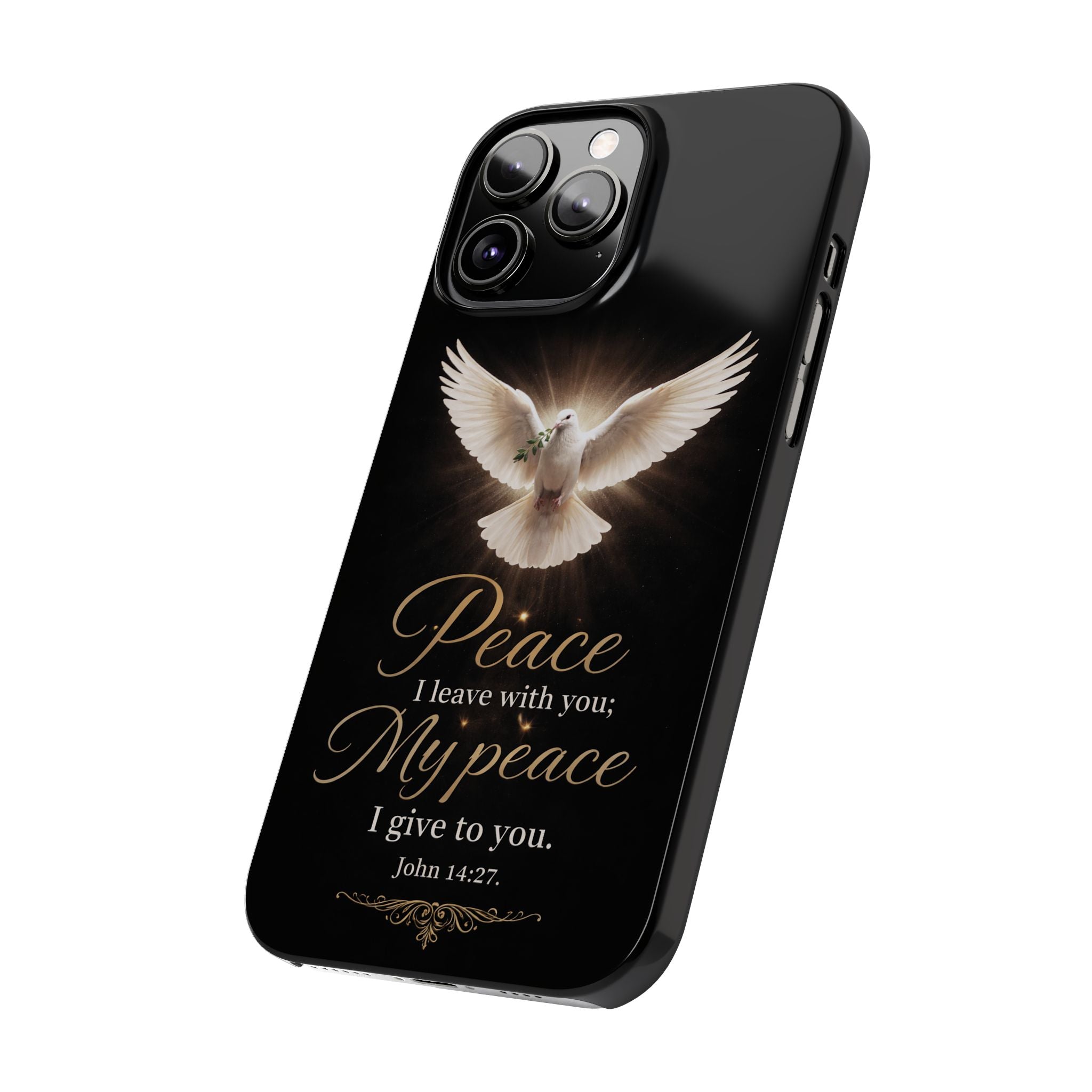 John 14:27 Slim Phone Cases