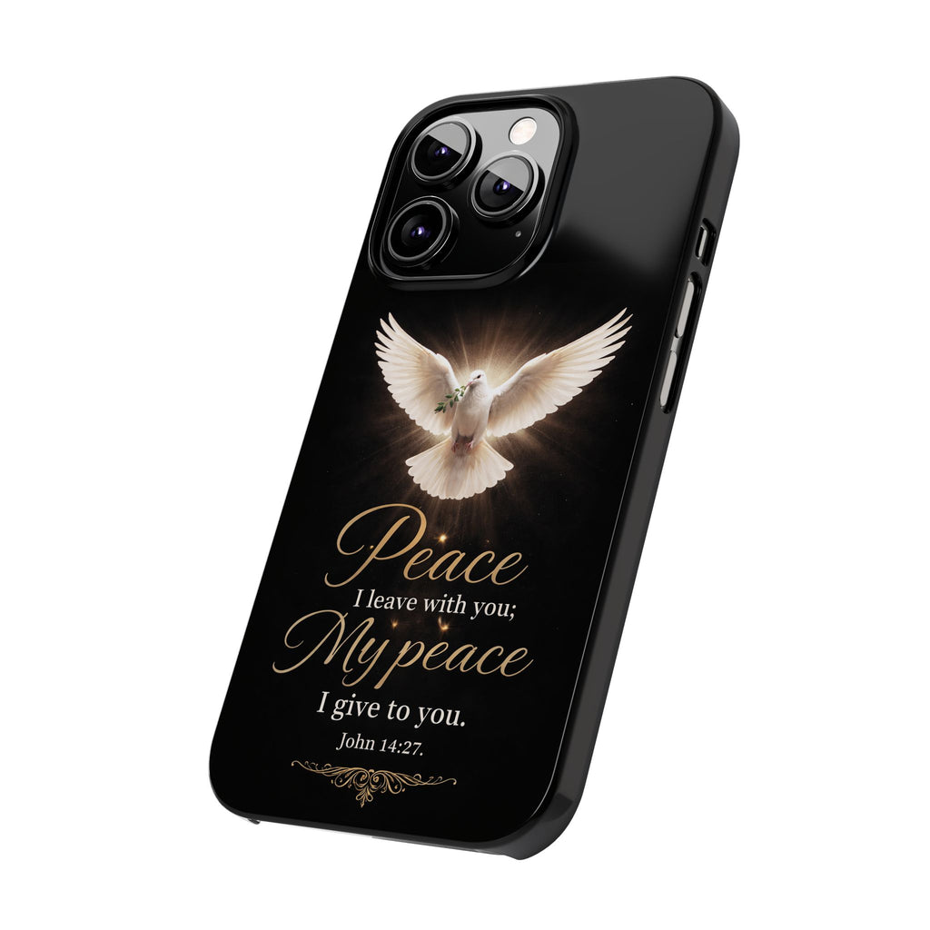 John 14:27 Slim Phone Cases
