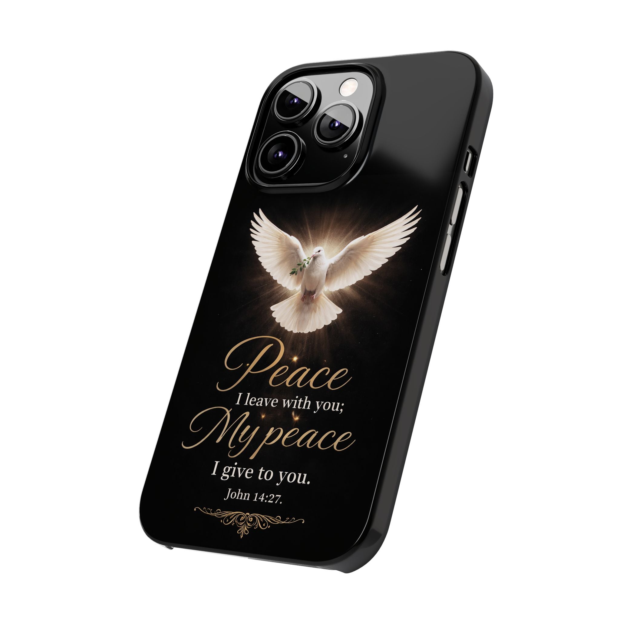 John 14:27 Slim Phone Cases