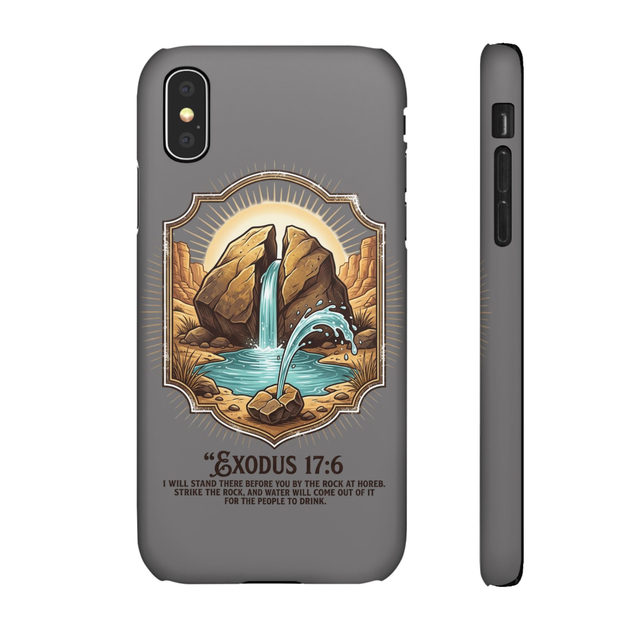 Exodus 17:6 Snap Cases