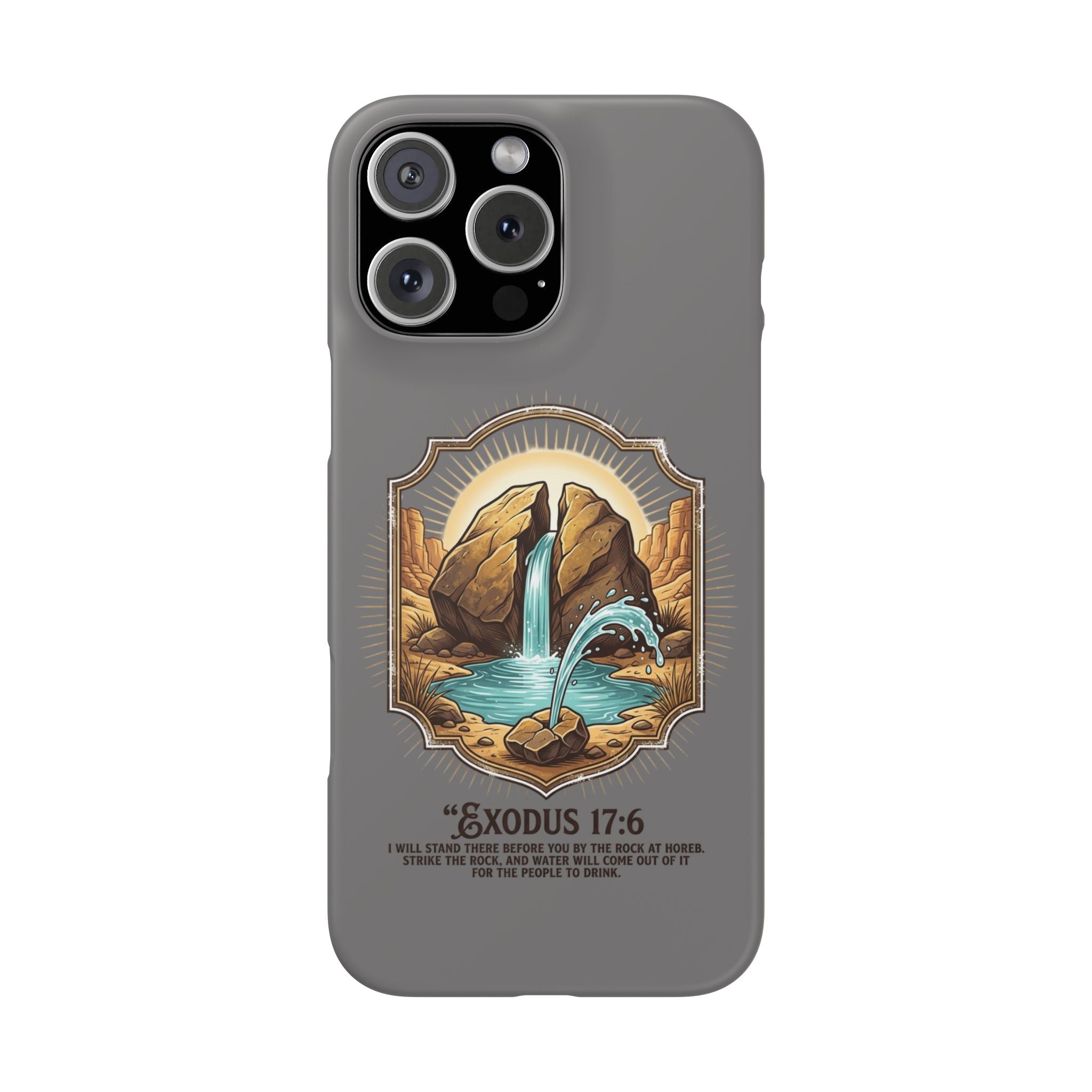 Exodus 17:6 Snap Cases