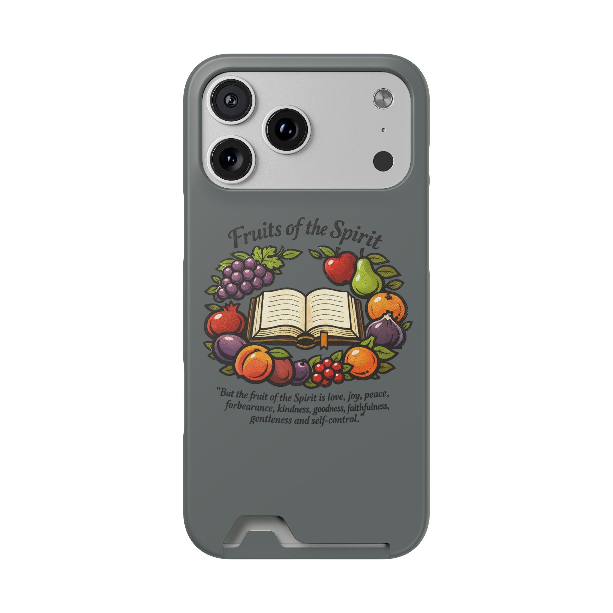 Fruits of the Spirit Phone Case (Card Holder)