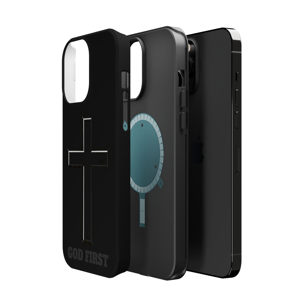 Cross Magnetic Impact-Resistant Cases