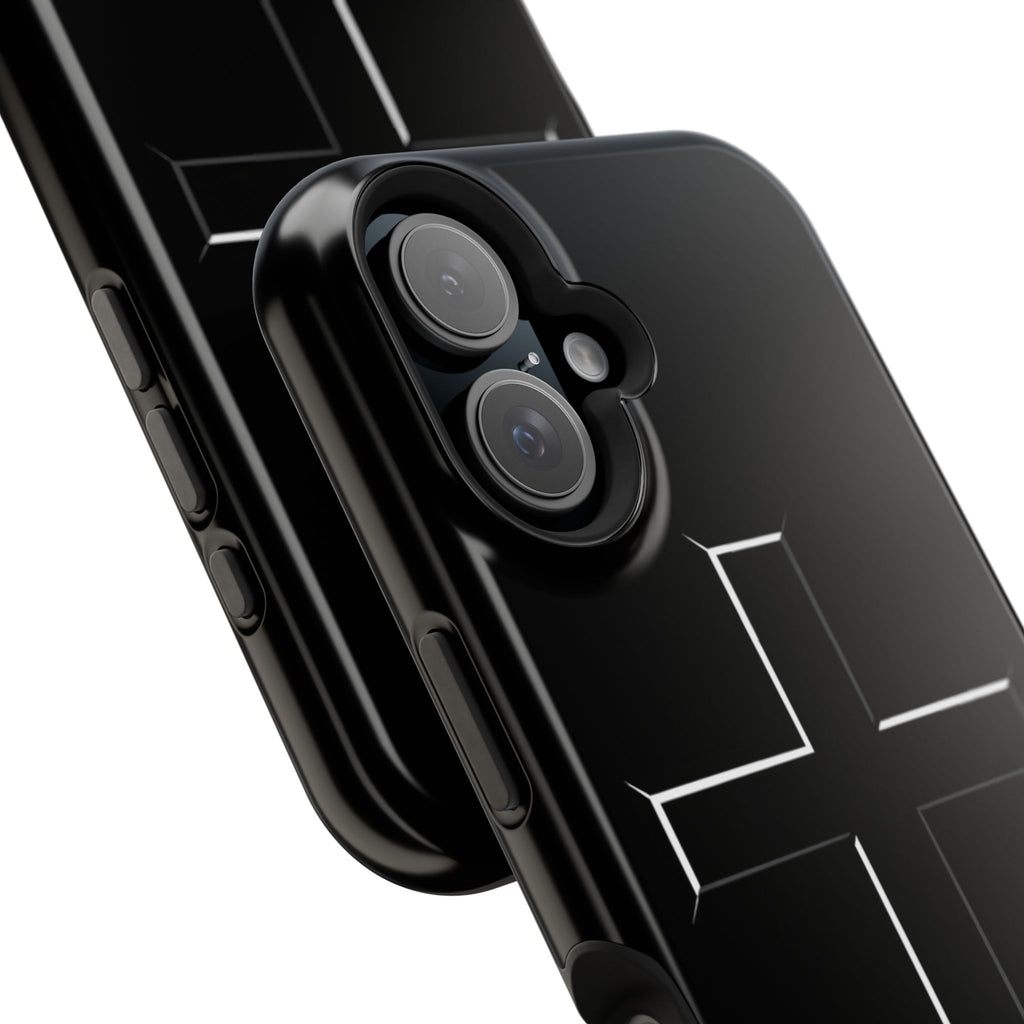 Cross Magnetic Impact-Resistant Cases