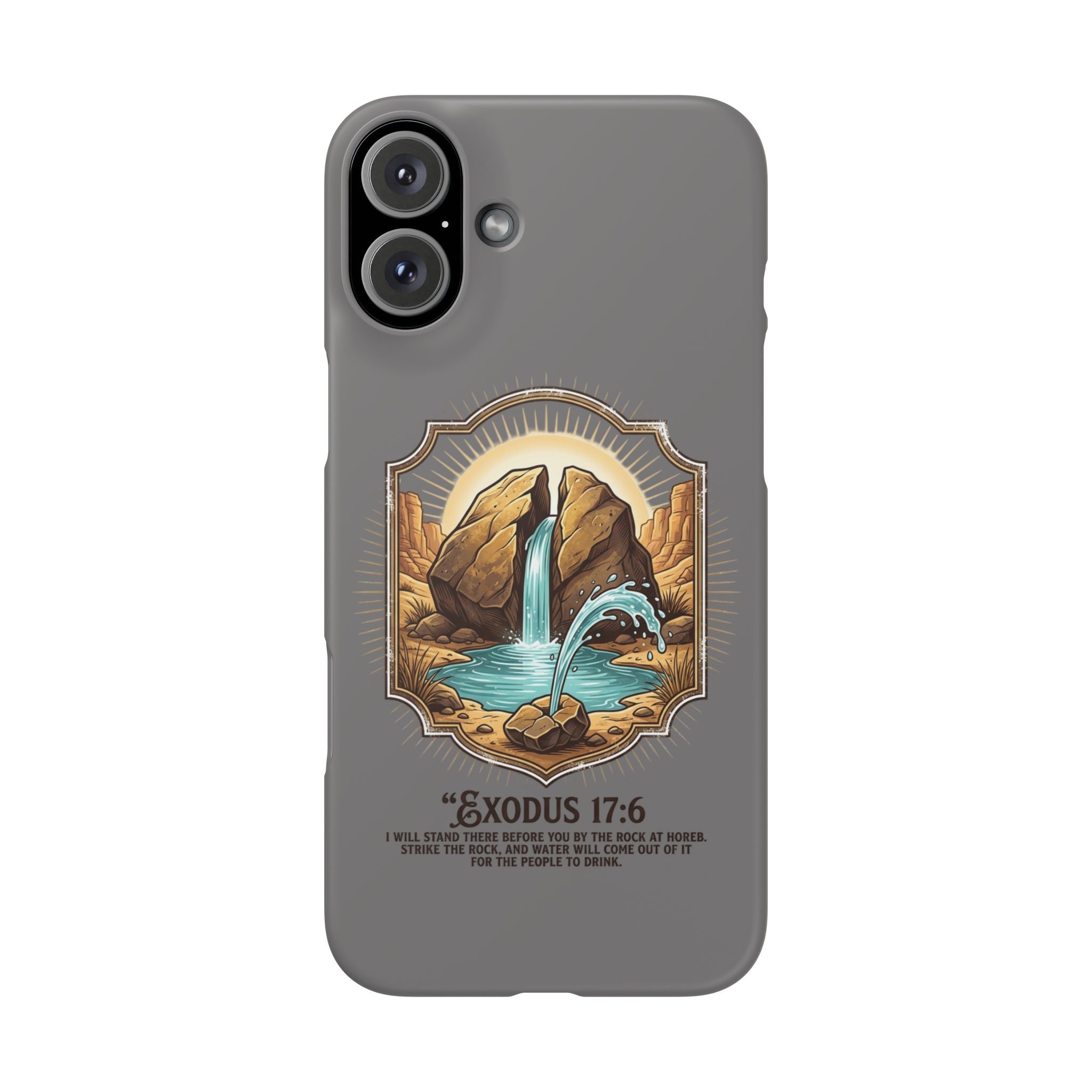 Exodus 17:6 Snap Cases