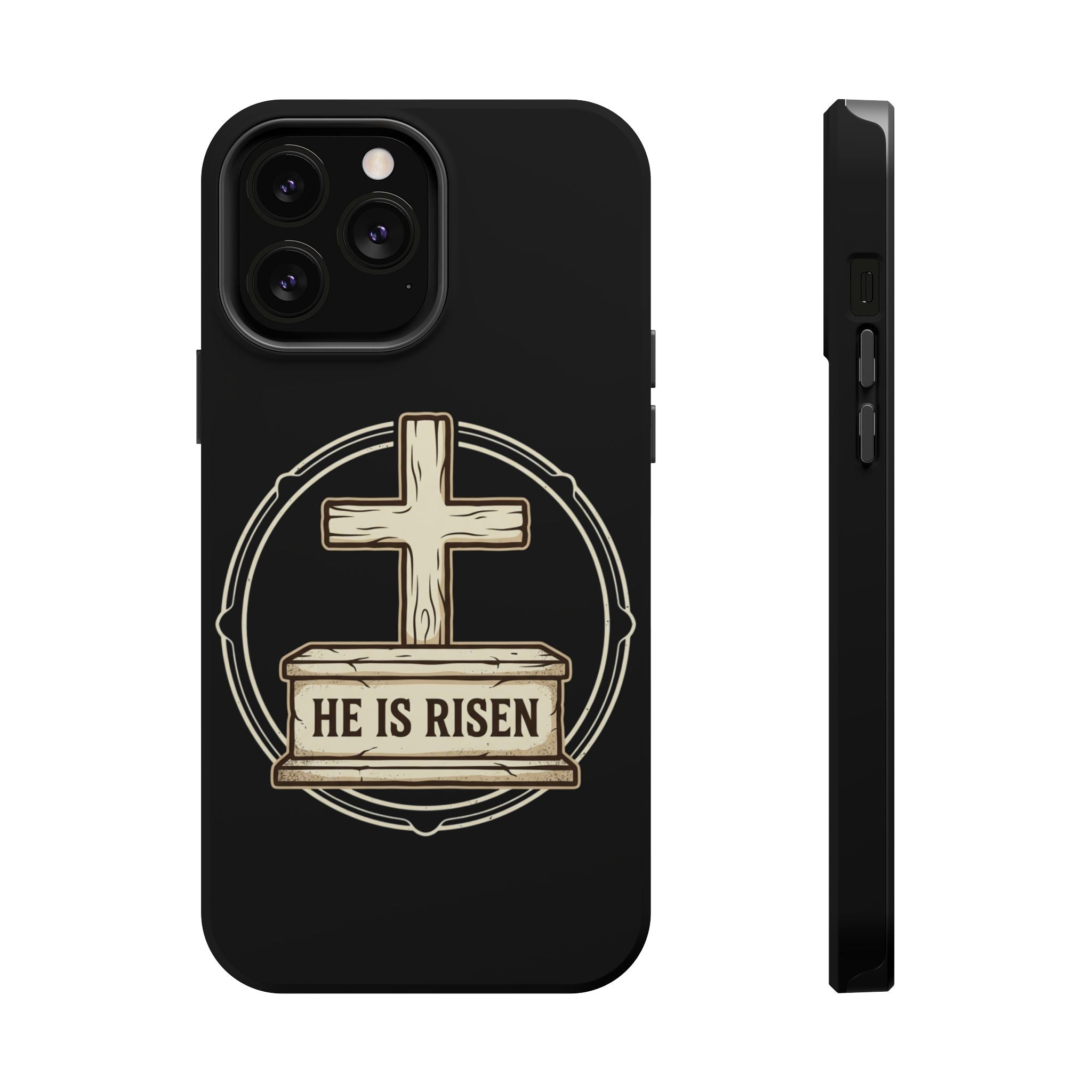He is Risen Magnetic Impact-Resistant Cases