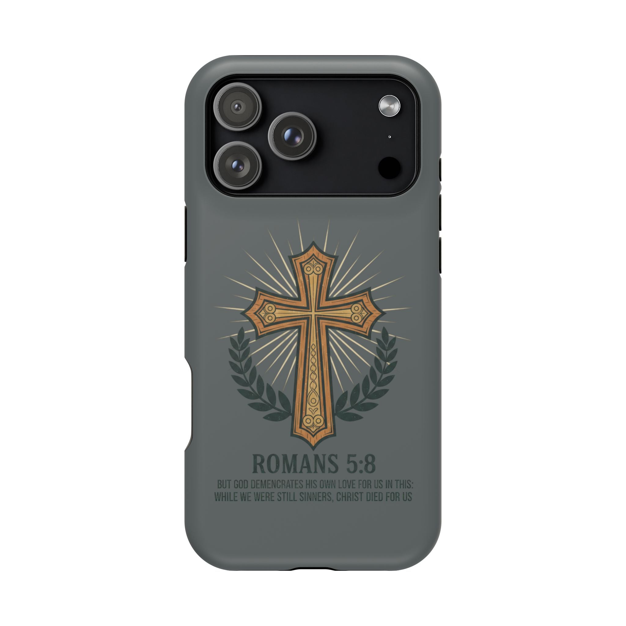 Romans 5:8 Magnetic Impact-Resistant Cases