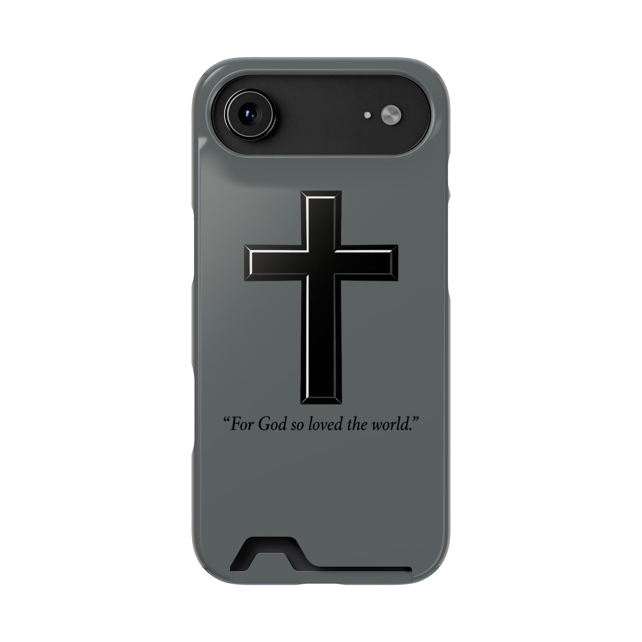 John 3:16 Phone Case (Card Holder)