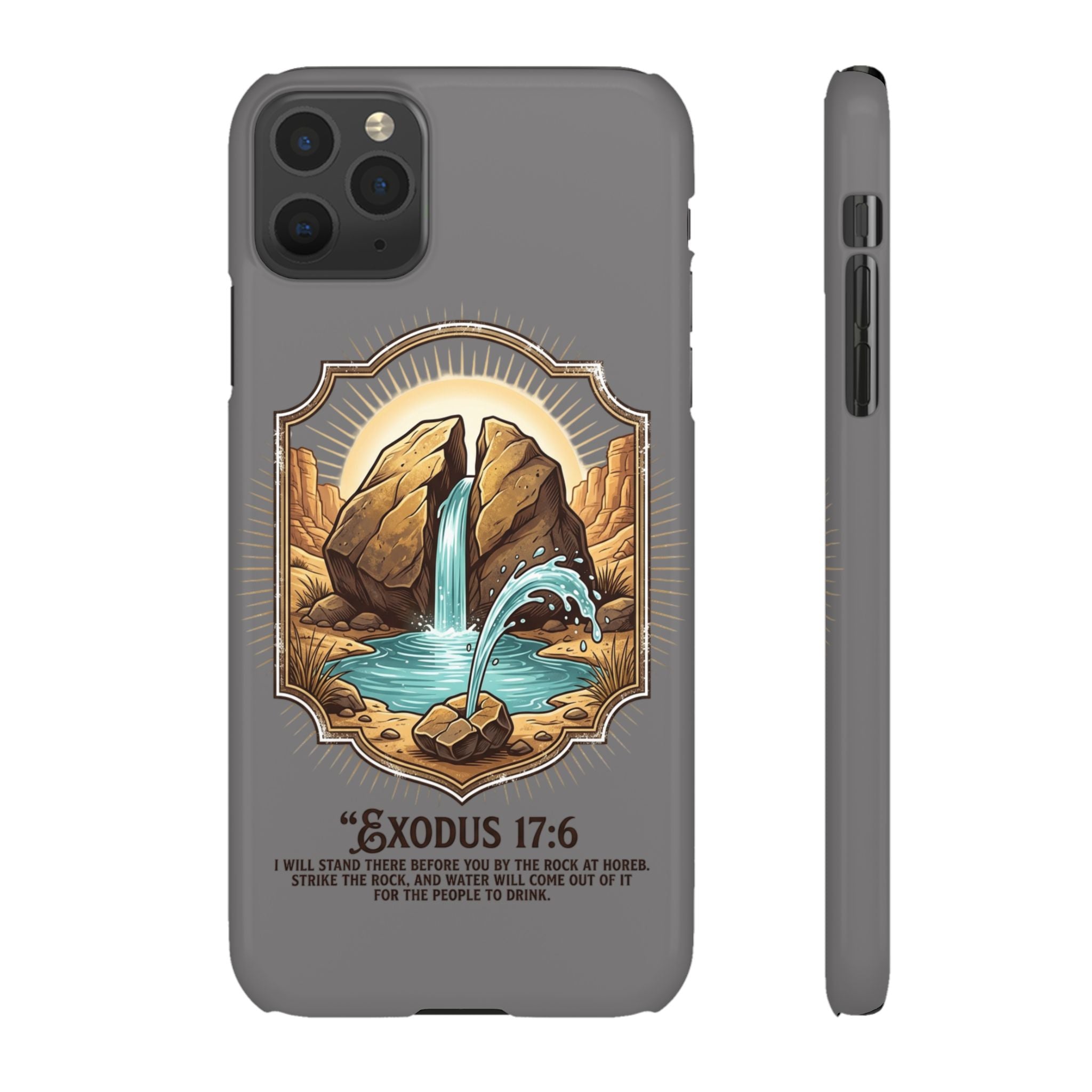 Exodus 17:6 Snap Cases