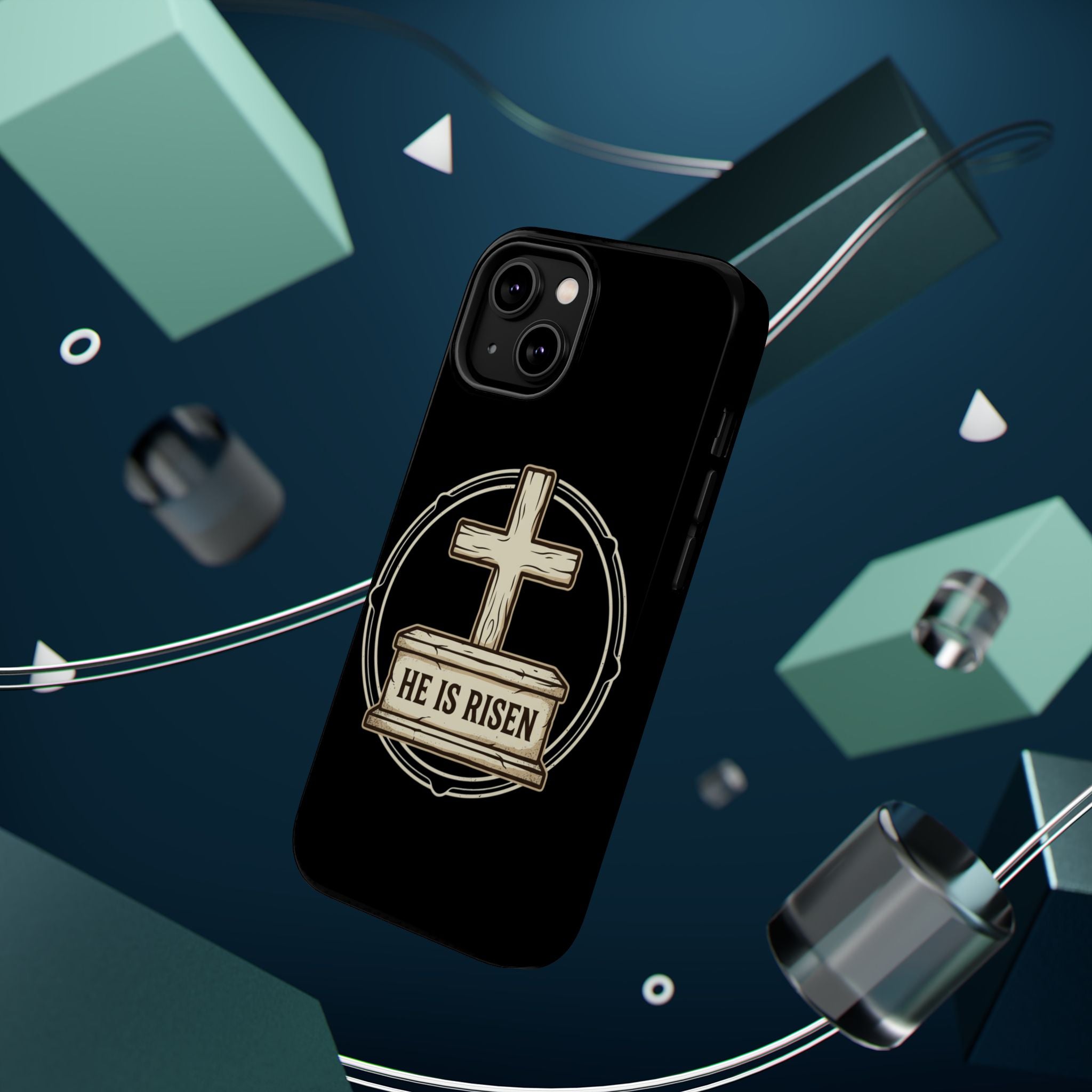 He is Risen Magnetic Impact-Resistant Cases