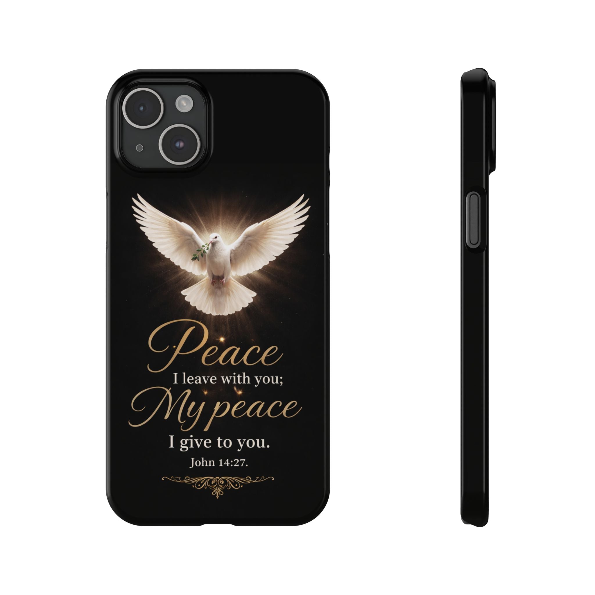 John 14:27 Slim Phone Cases