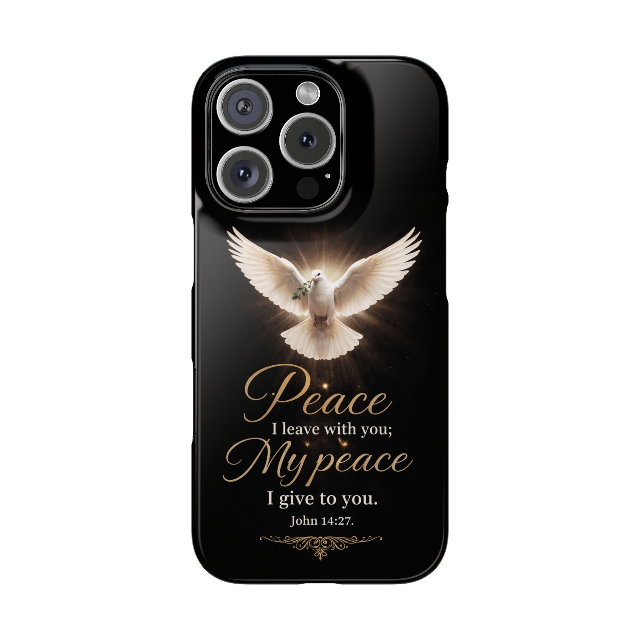John 14:27 Slim Phone Cases