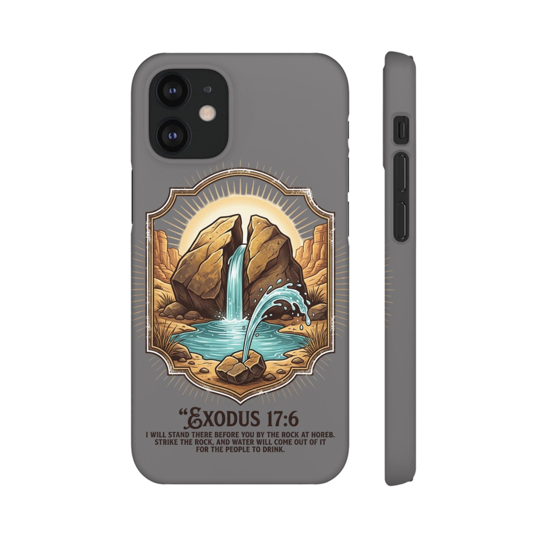 Exodus 17:6 Snap Cases